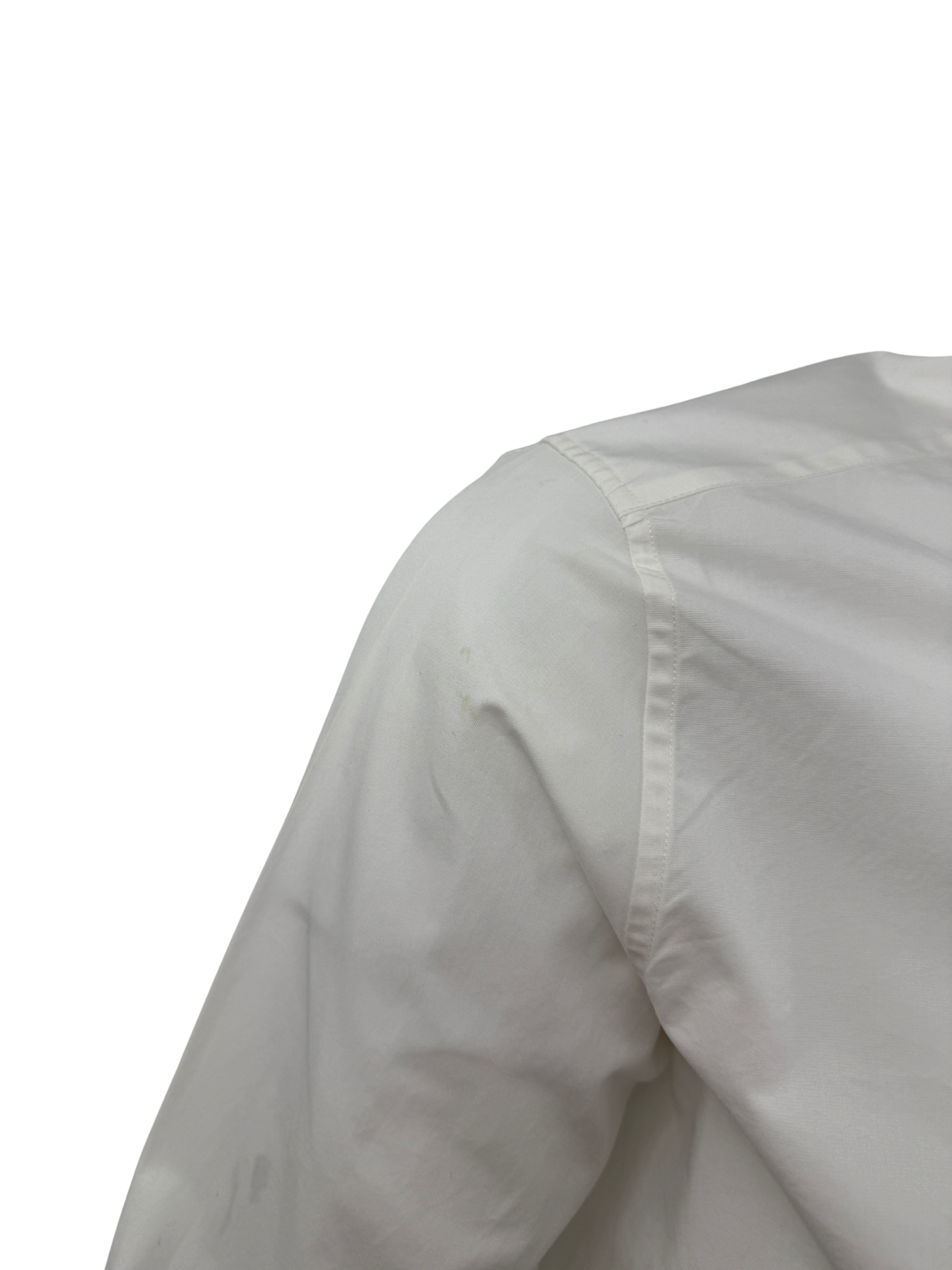 Louis Vuitton Long-Sleeve Cotton Shirt - White
