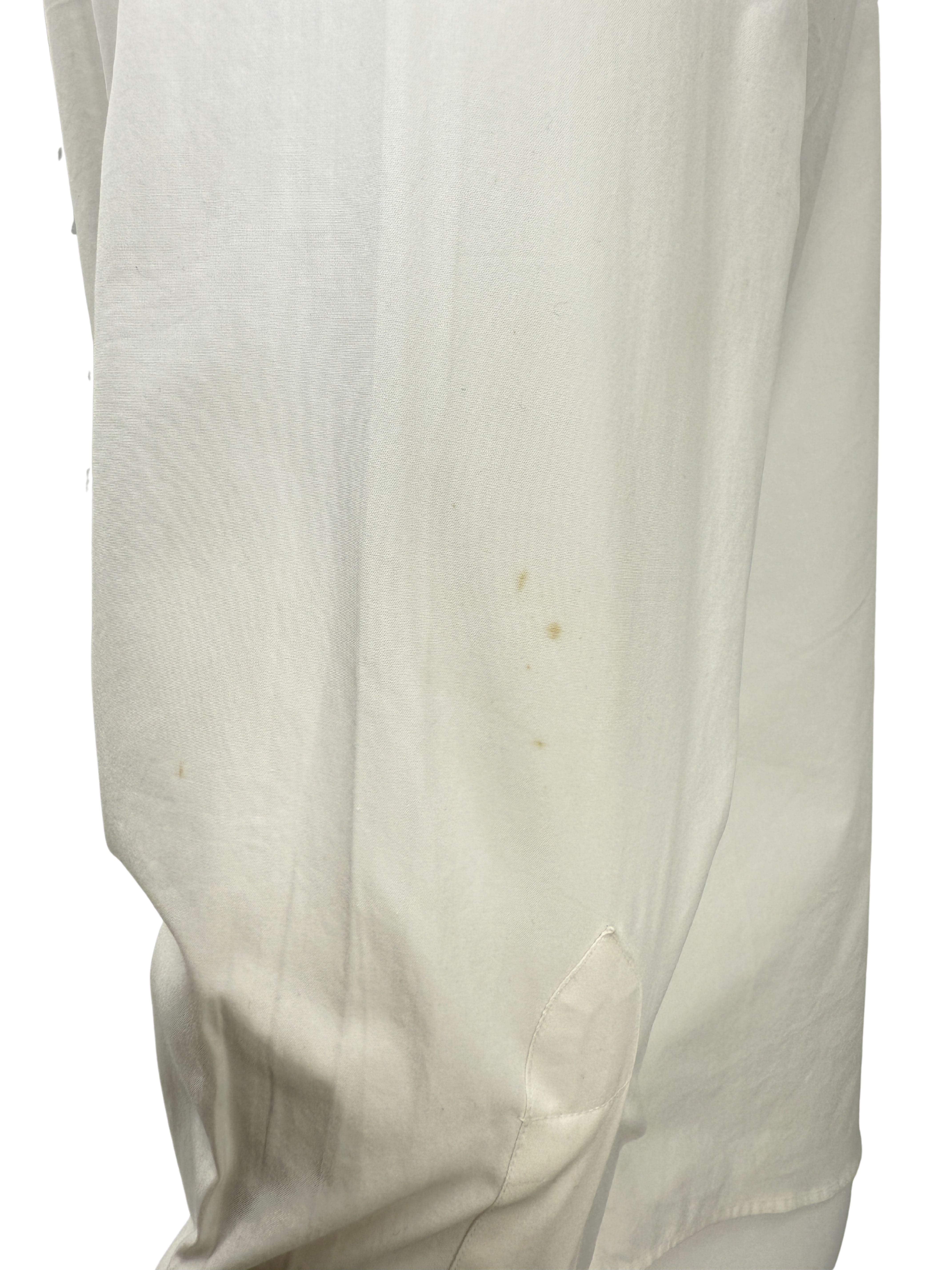 Louis Vuitton Long-Sleeve Cotton Shirt - White