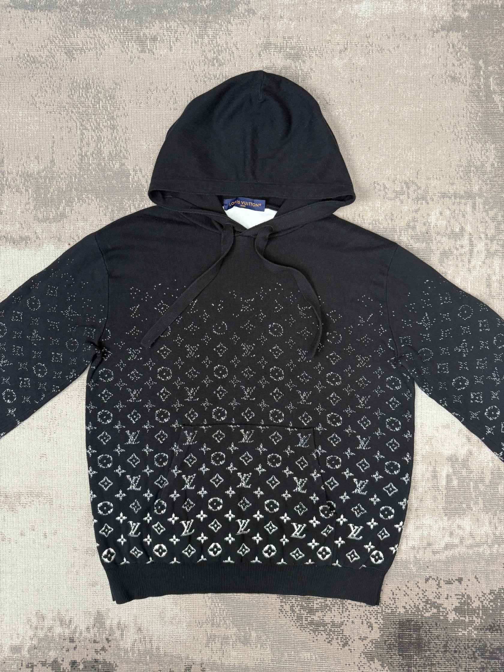 Louis Vuitton Monogram Gradient Hoodie - Black Louis Vuitton