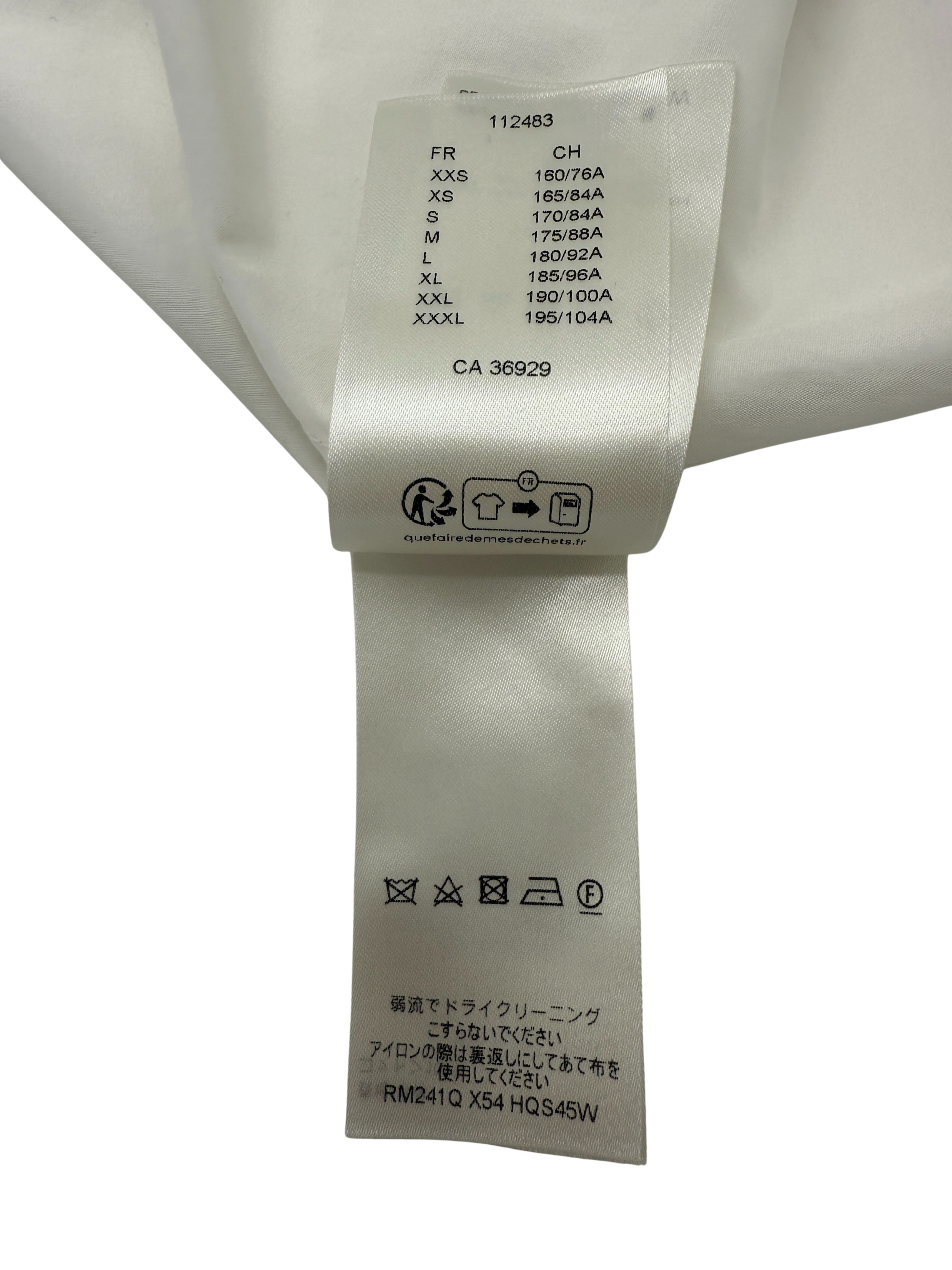 Louis Vuitton Long-Sleeve Cotton Shirt - White