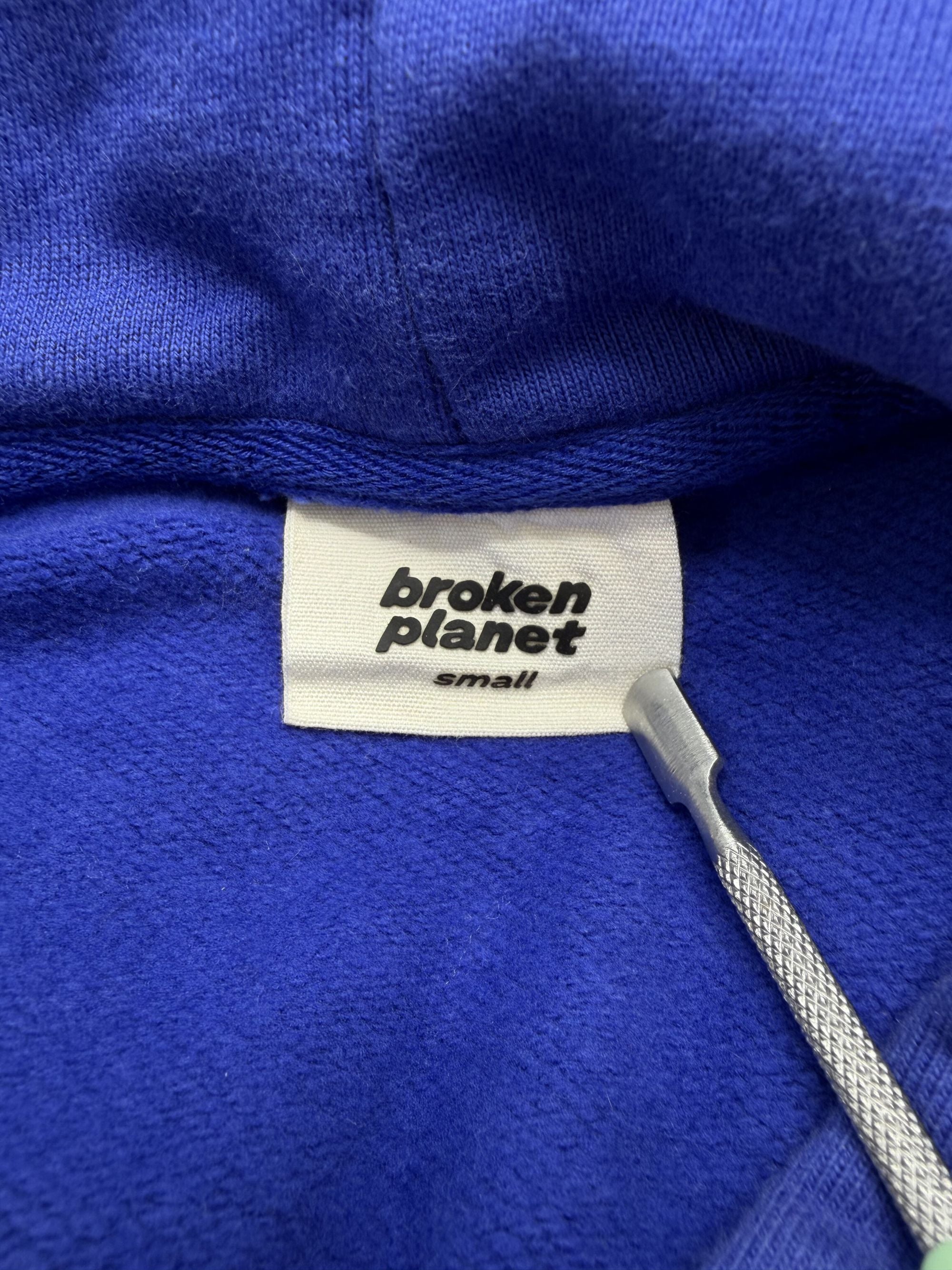 Broken Planet Hoodie - Blue Broken Planet