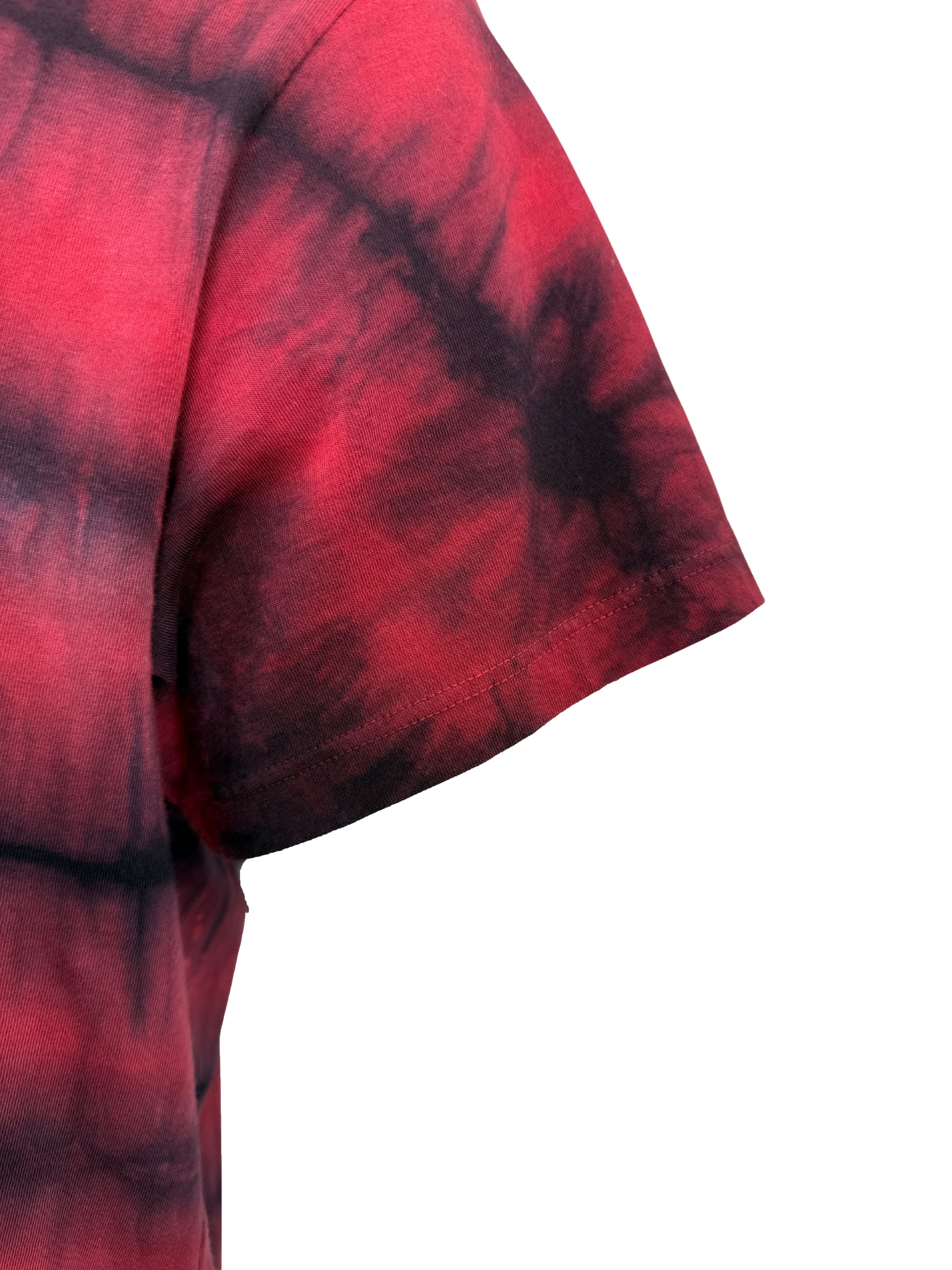 Amiri Logo Tie Dye T-Shirt - Red