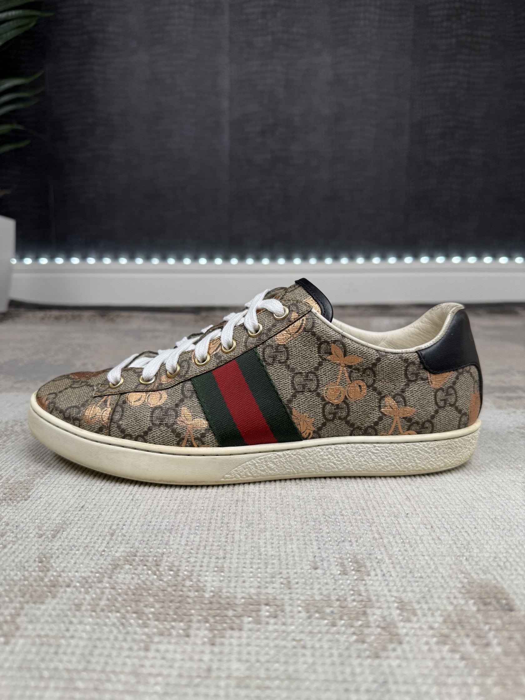 WOMEN'S - Gucci Ace Trainers - Brown Gucci