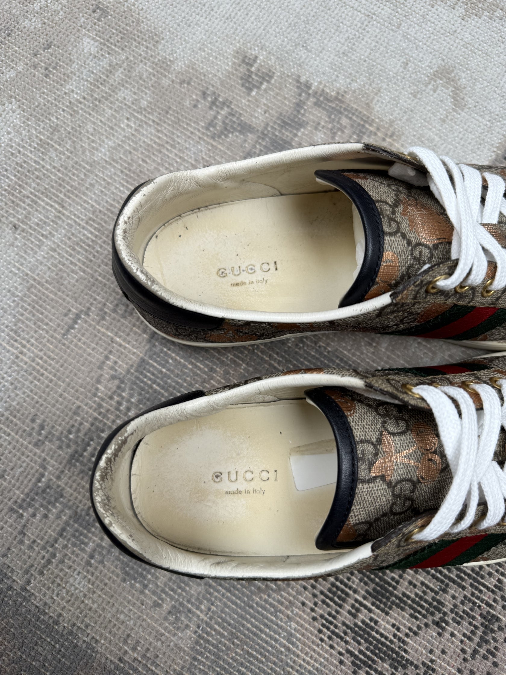 WOMEN'S - Gucci Ace Trainers - Brown Gucci