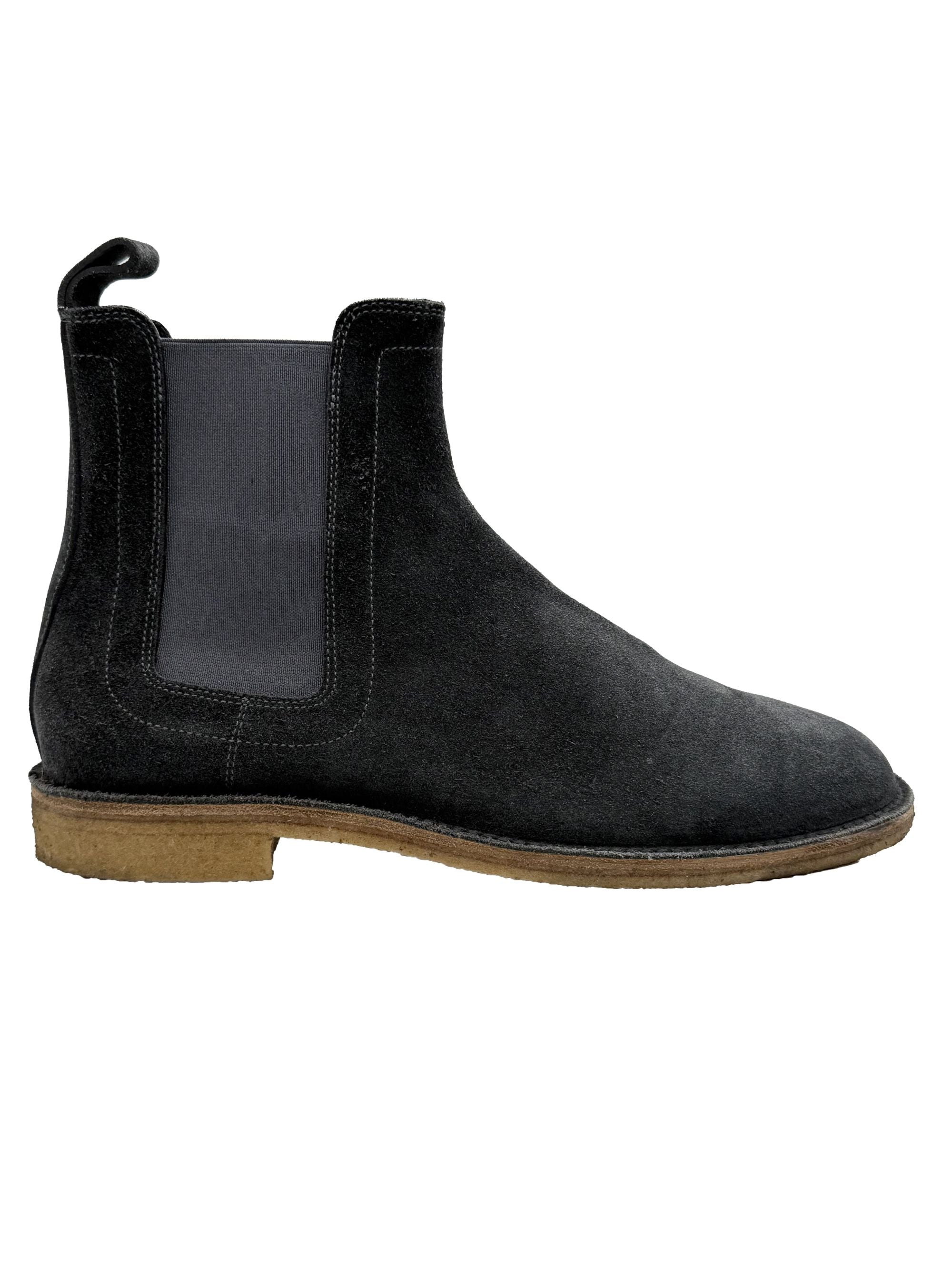 Bottega Veneta Suede Chelsea Boots - Grey Bottega Veneta