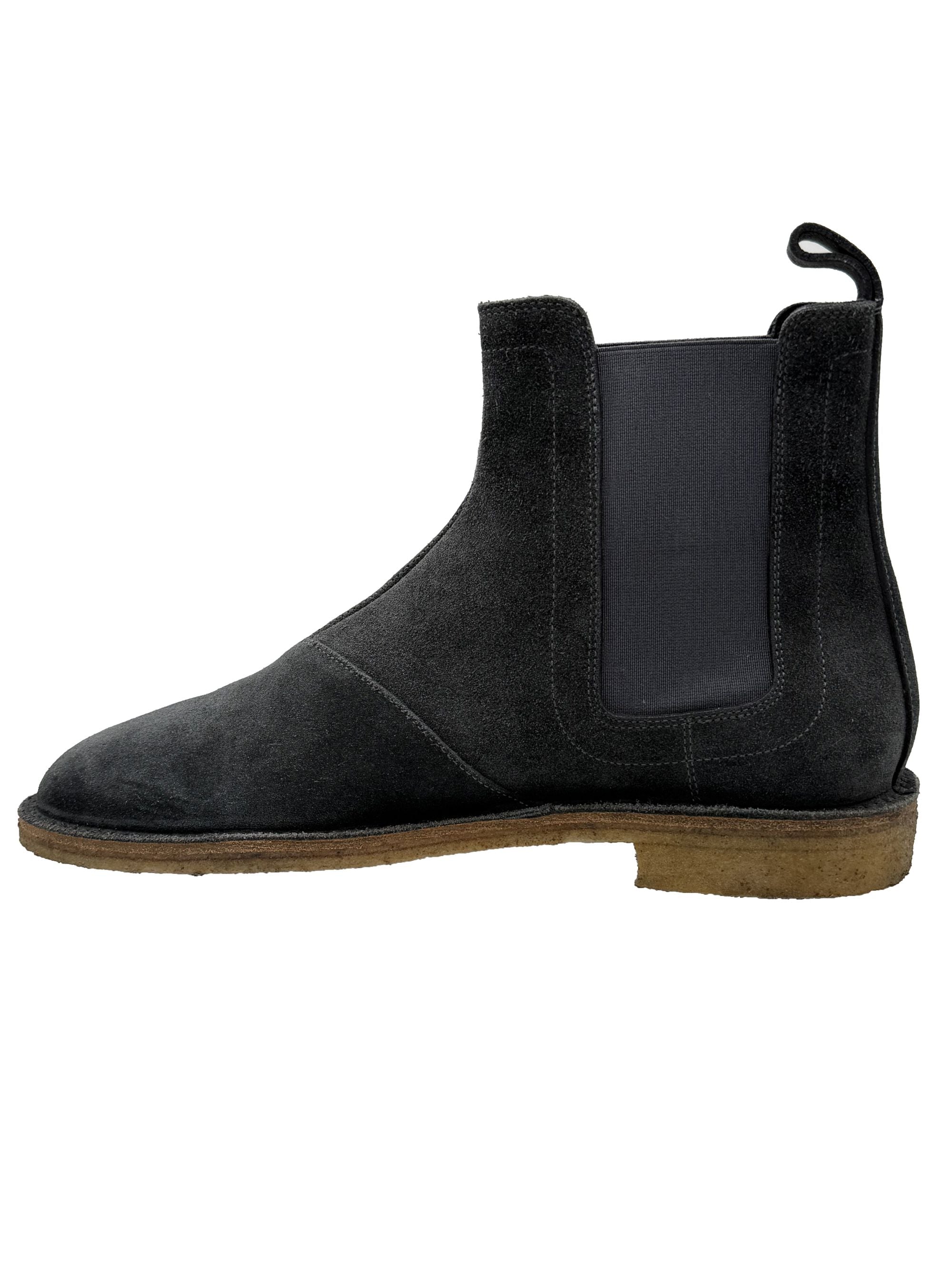 Bottega Veneta Suede Chelsea Boots - Grey Bottega Veneta