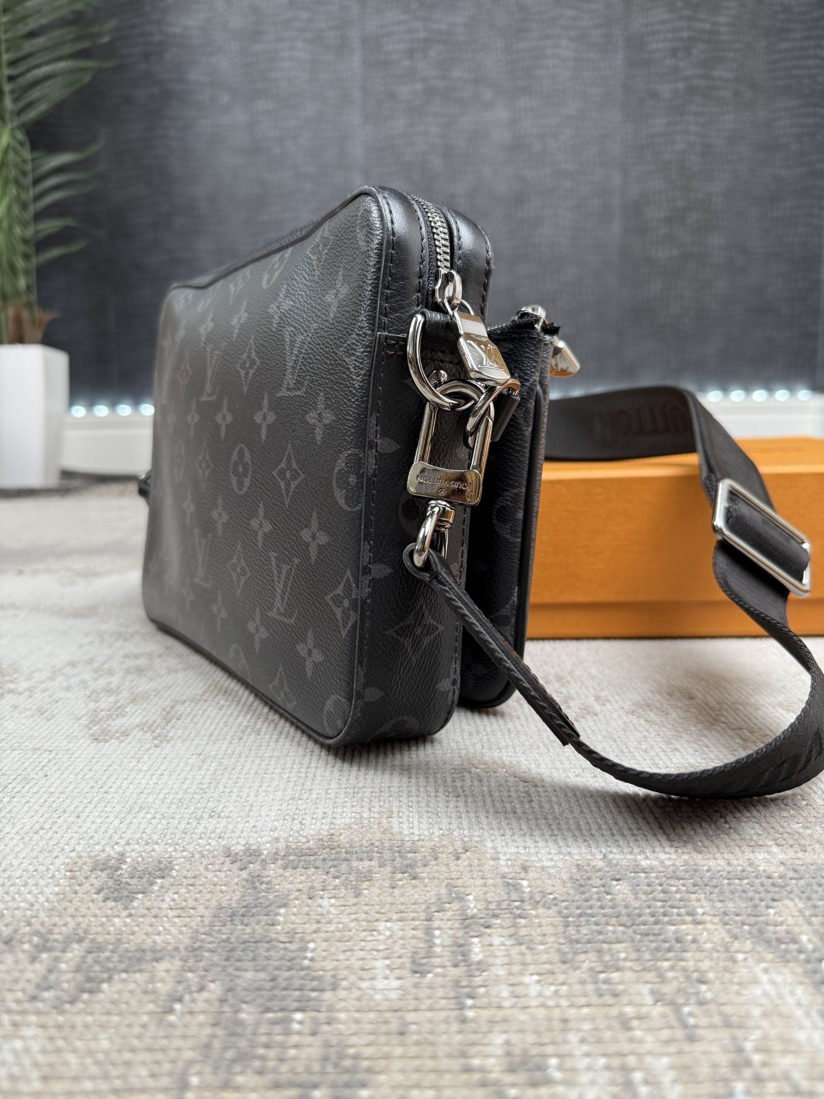 Louis Vuitton Monogram Eclipse Trio Messenger Bag Louis Vuitton