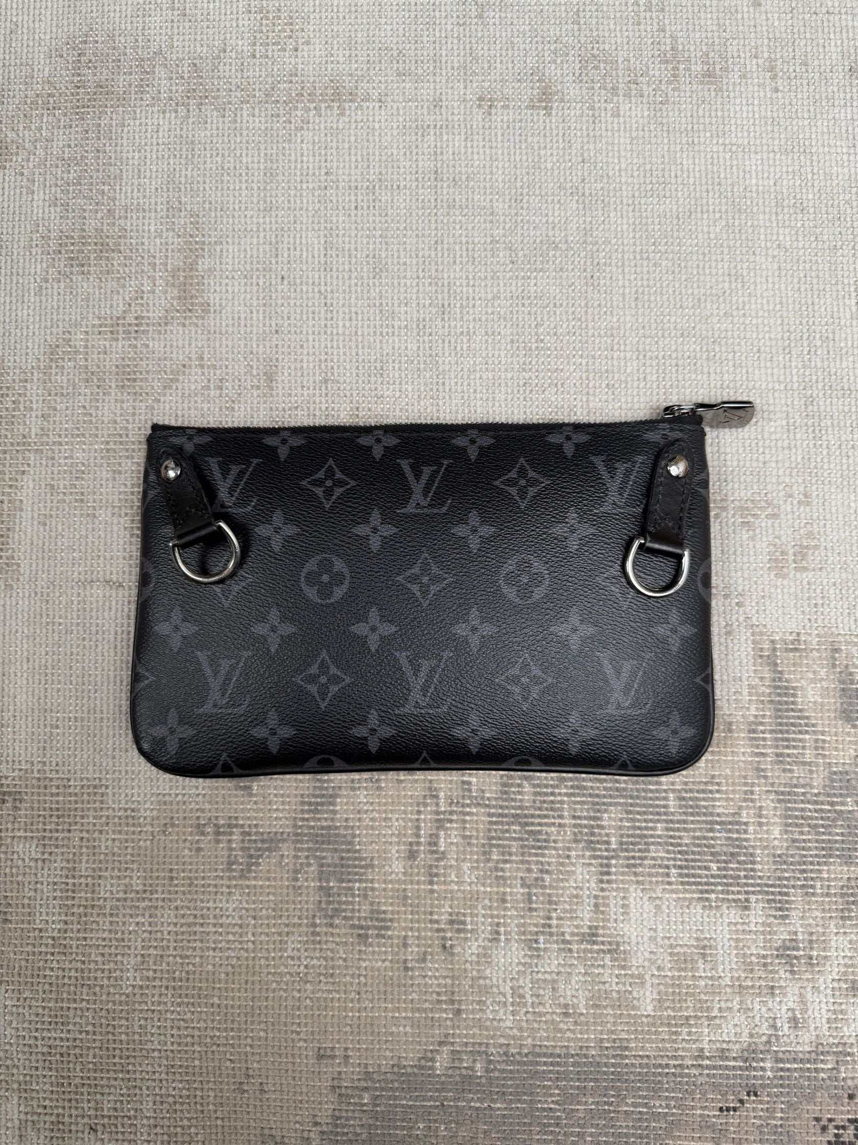 Louis Vuitton Monogram Eclipse Trio Messenger Bag Louis Vuitton