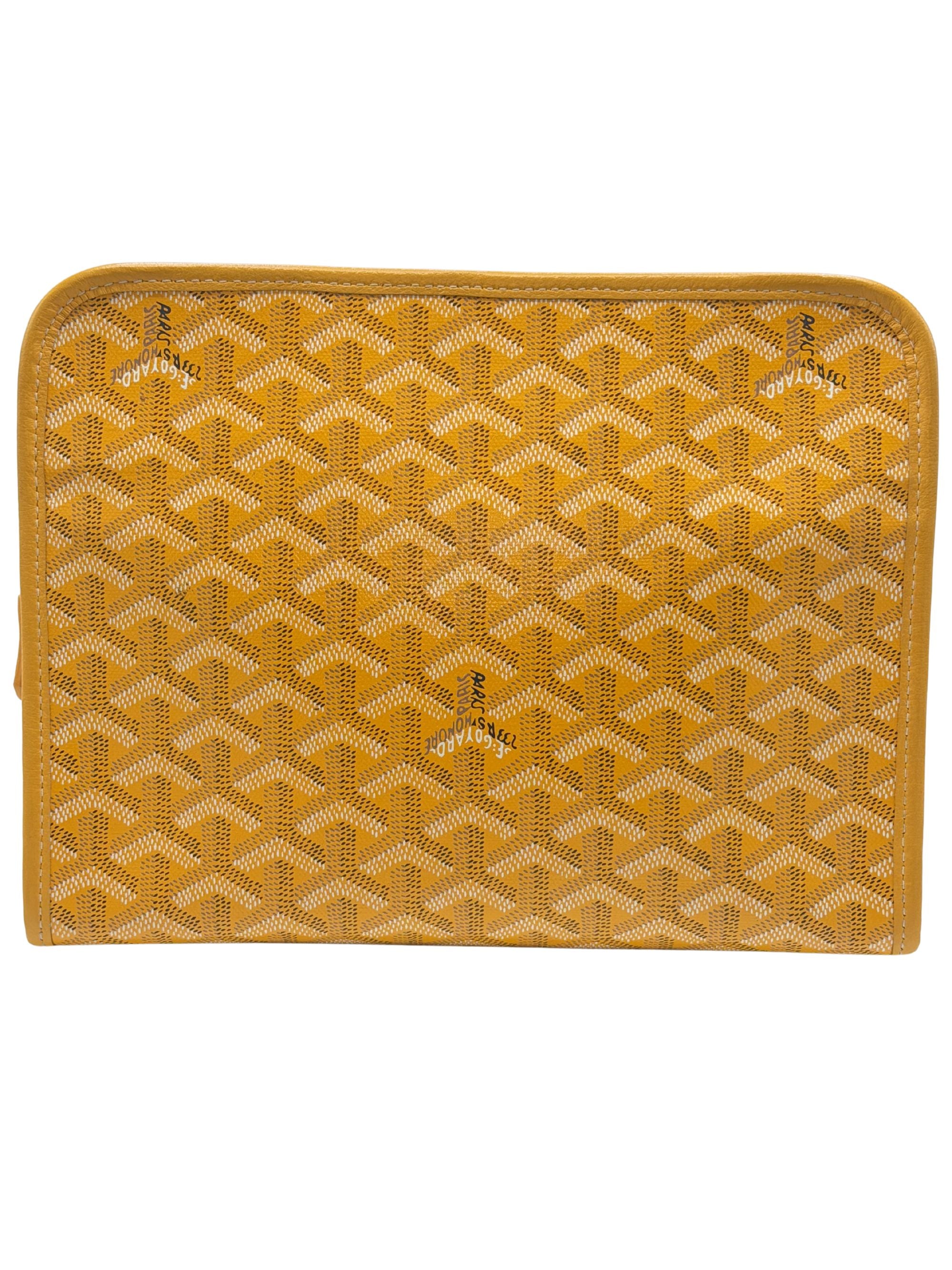Goyard Jouvence Toiletry Bag - Yellow Goyard