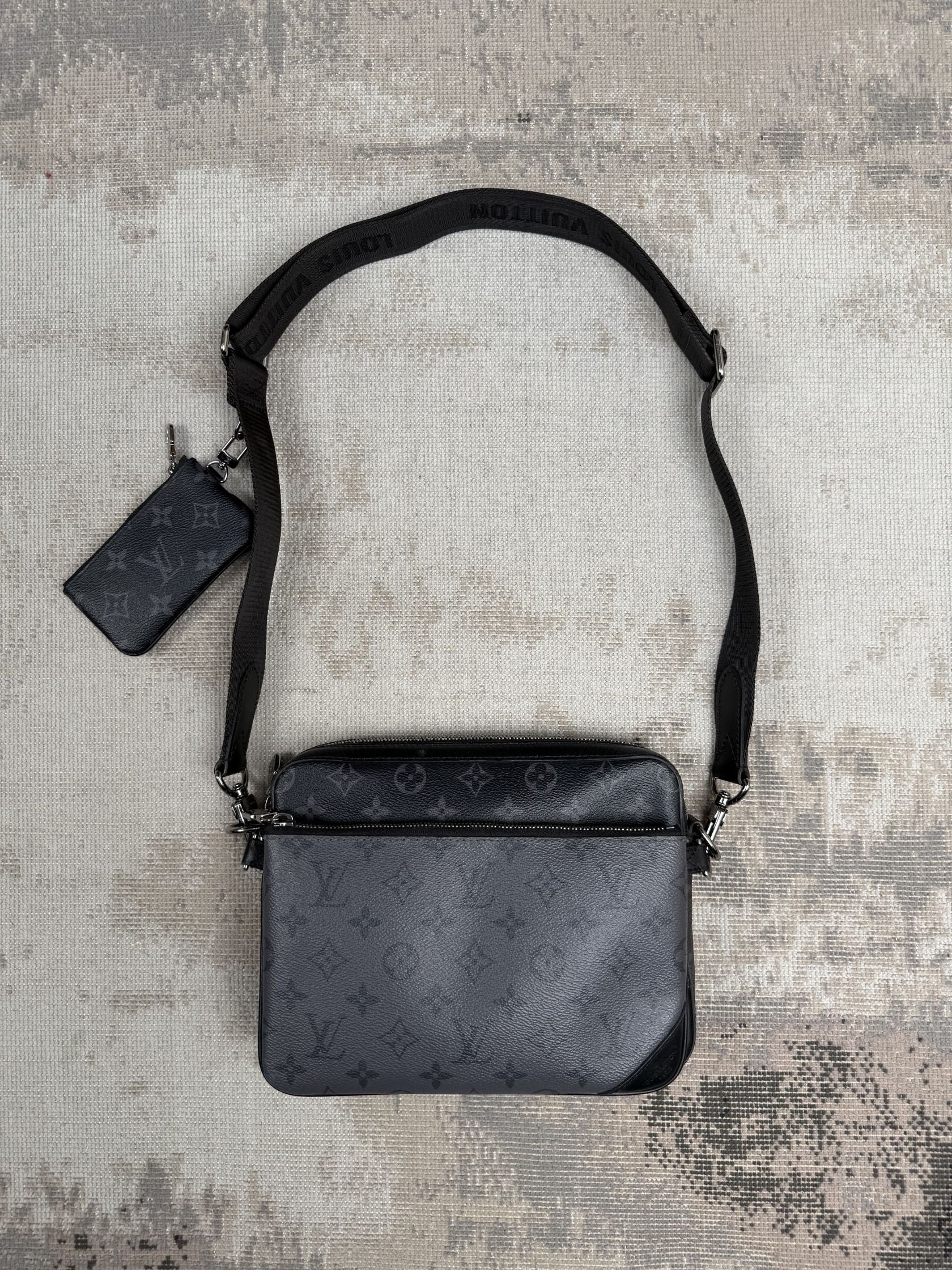 Louis Vuitton Monogram Eclipse Trio Messenger Bag Louis Vuitton