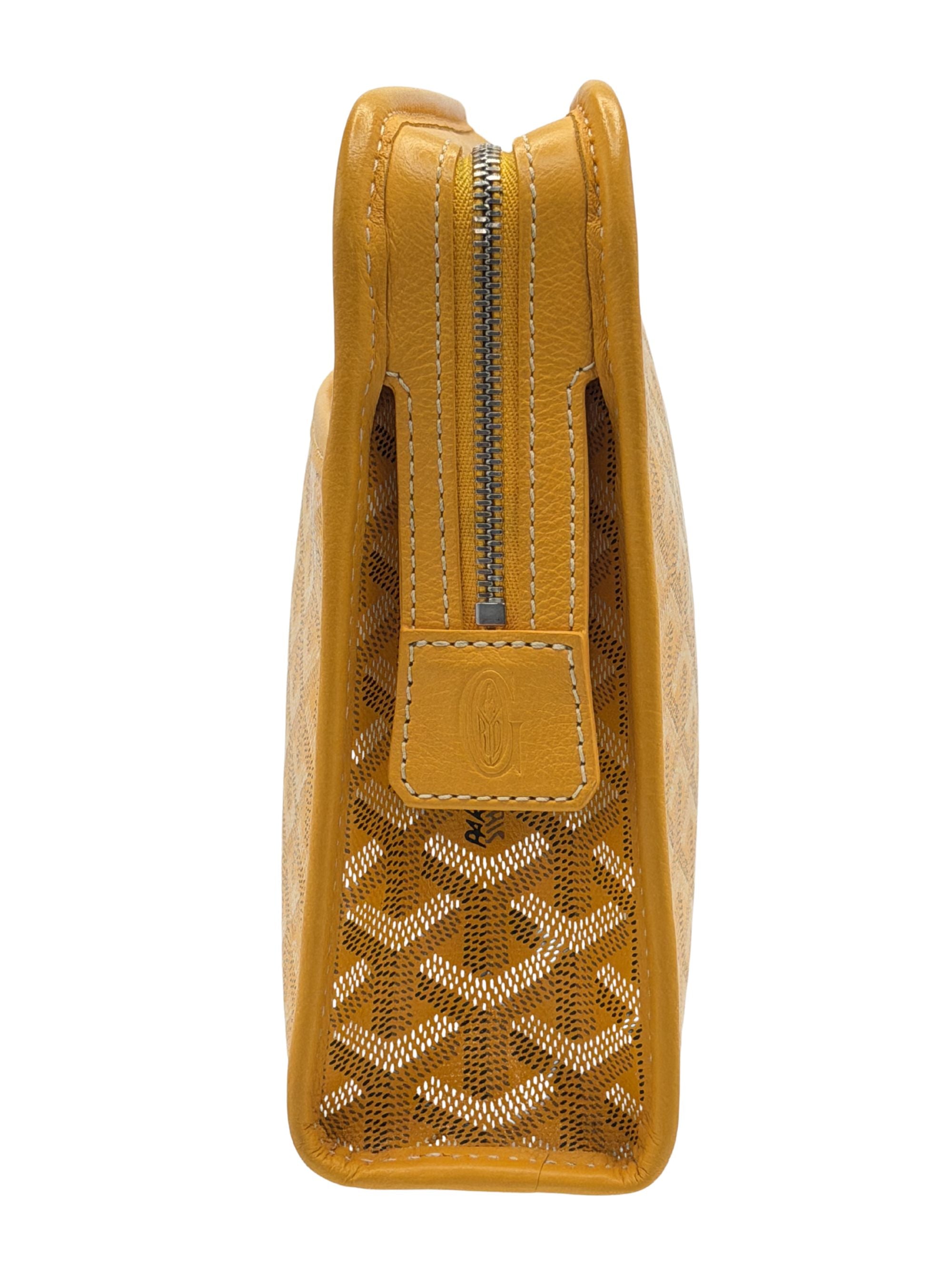 Goyard Jouvence Toiletry Bag - Yellow Goyard