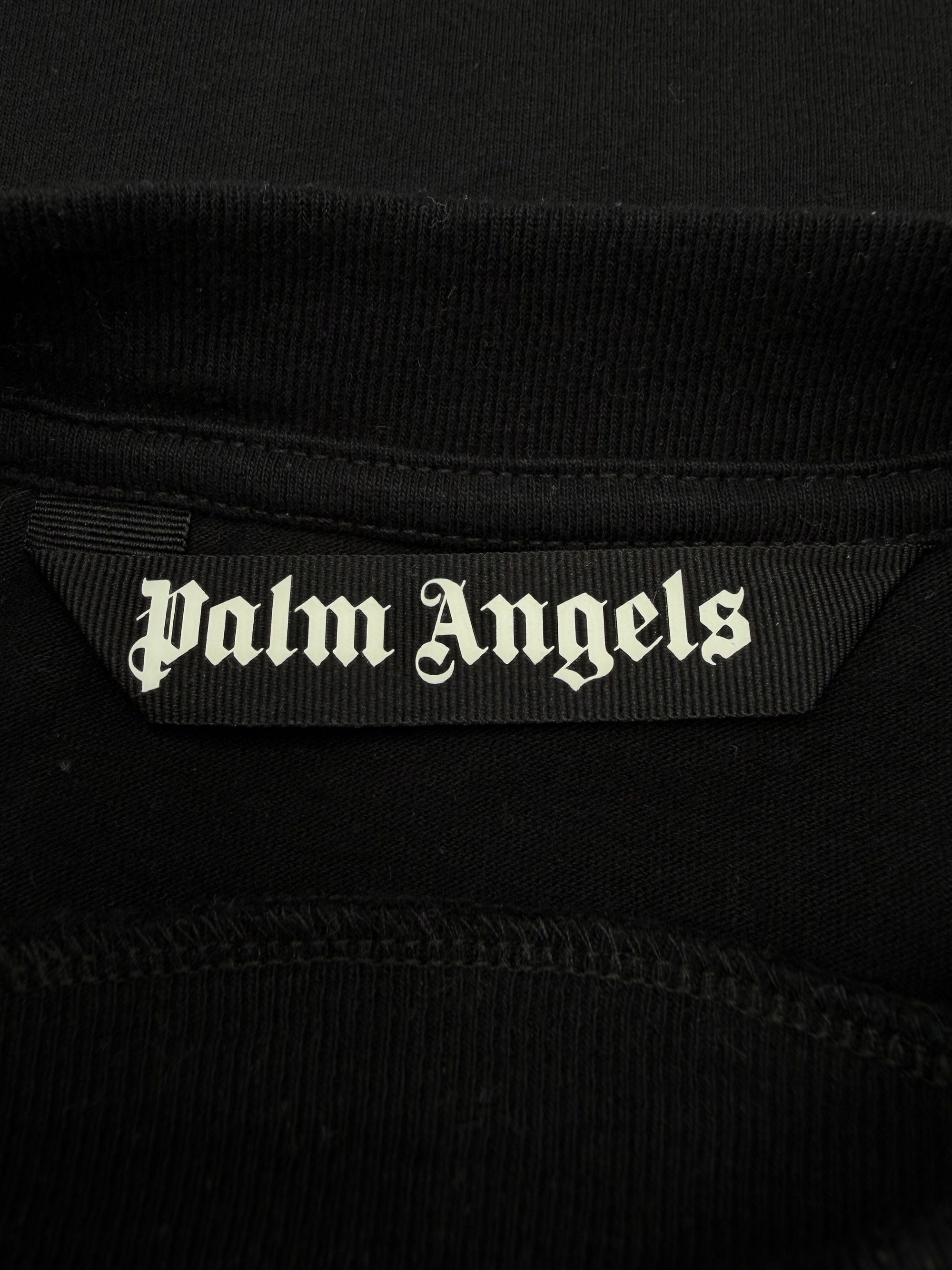 Palm Angels Neon Star T-Shirt - Black Palm Angels