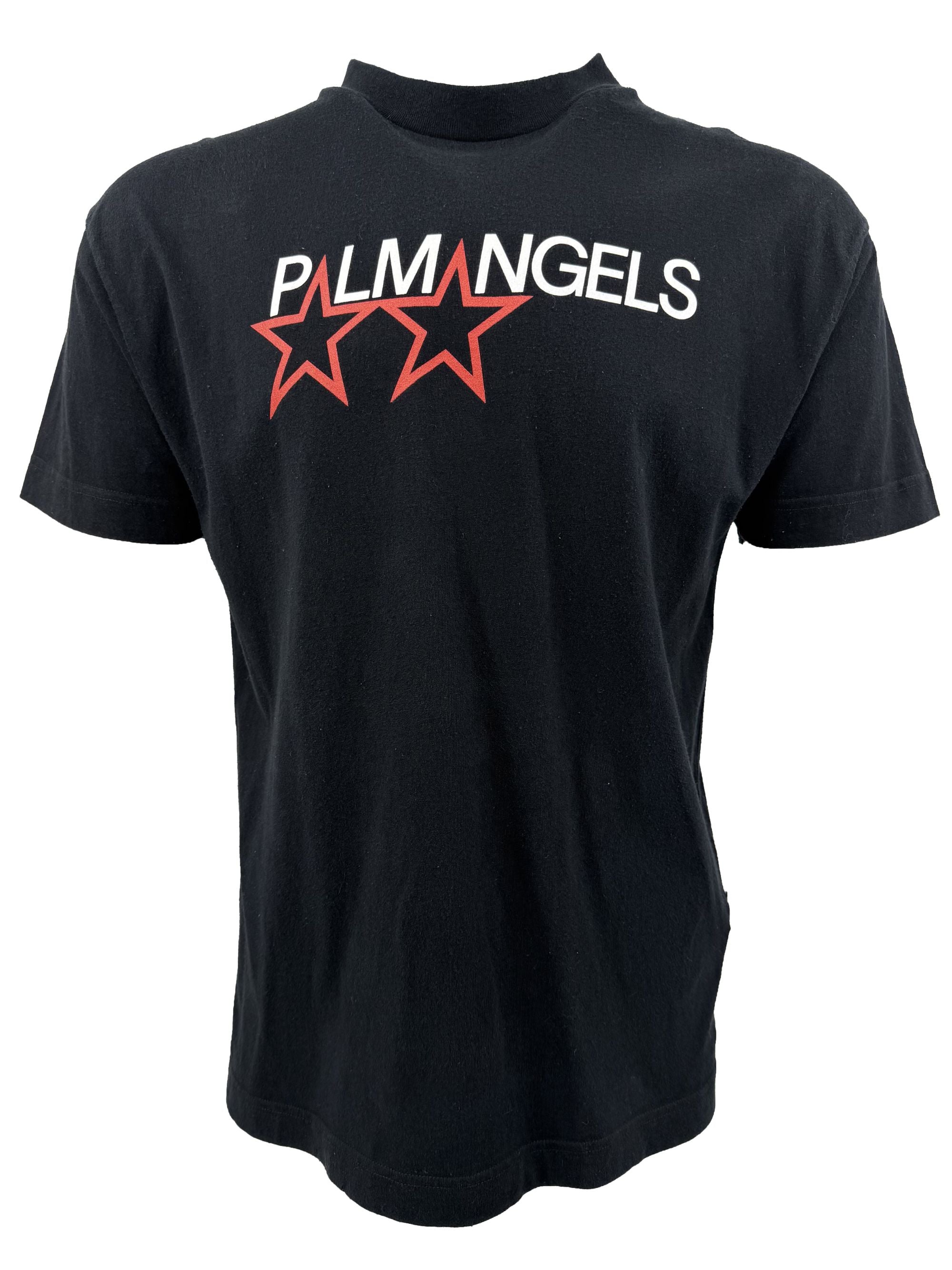 Palm Angels Star T-Shirt - Black Palm Angels