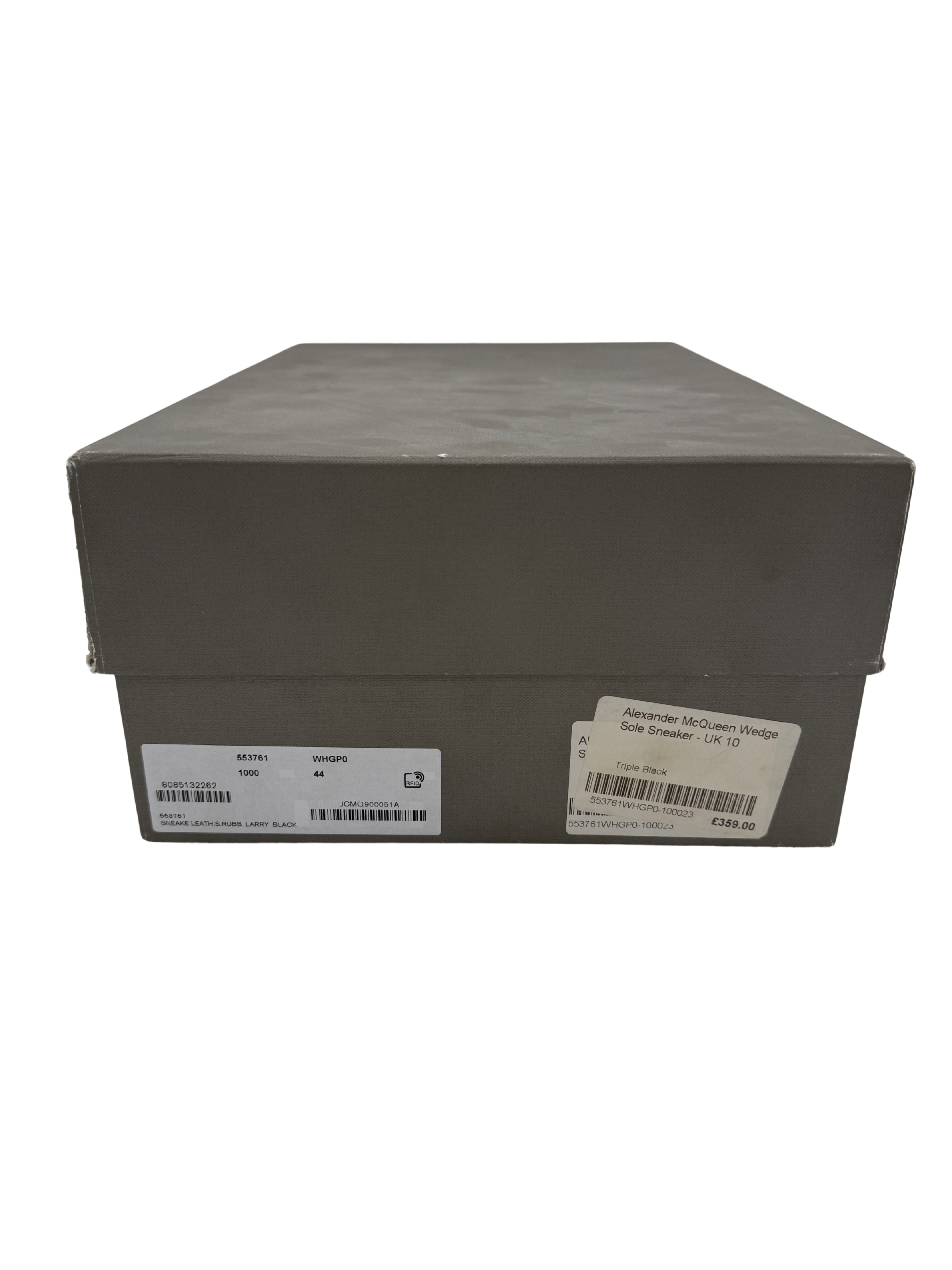 Alexander McQueen Oversized trainer - Triple Black