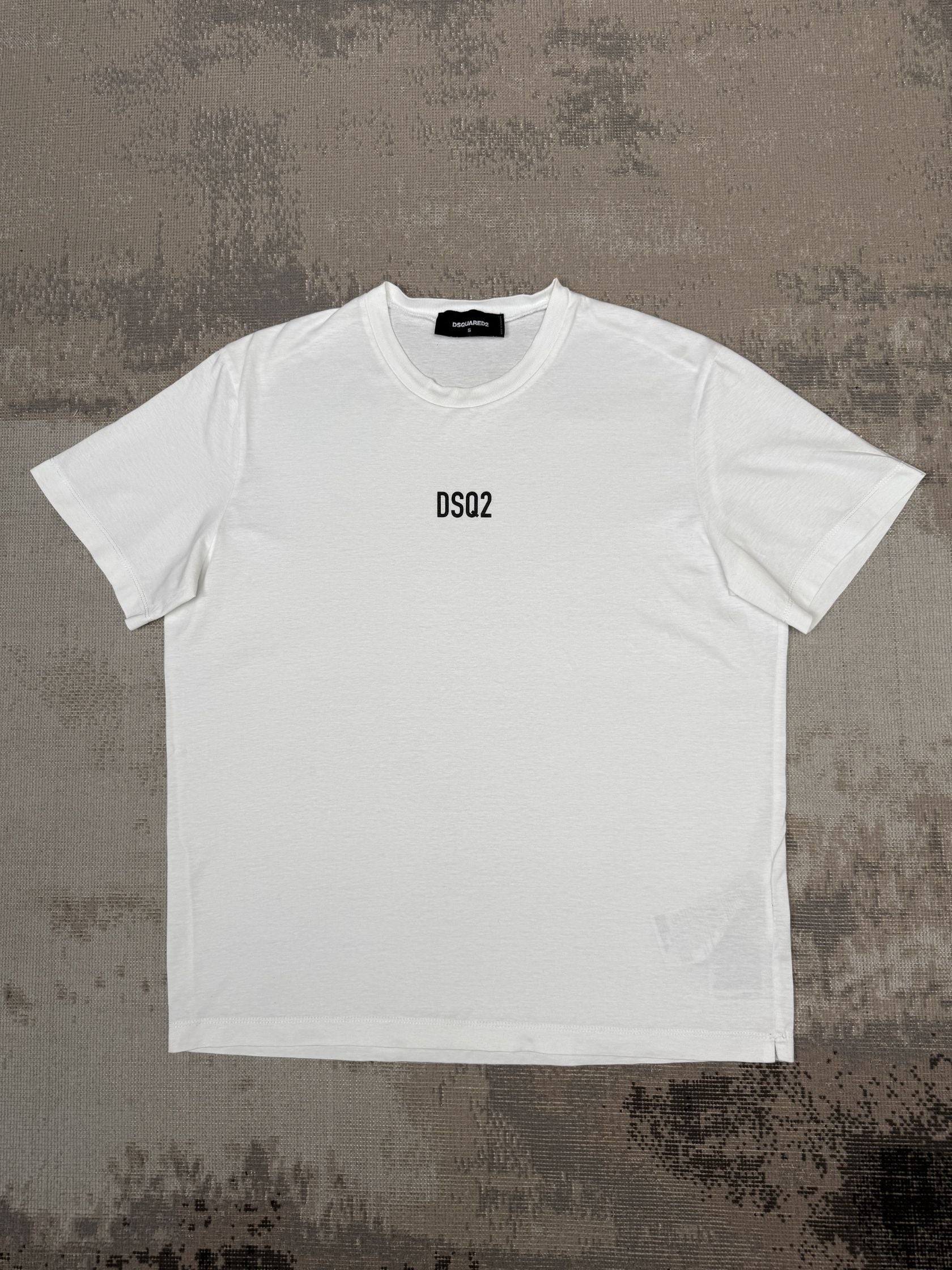 Dsquared2 DSQ2 Logo T-Shirt - White Dsquared2