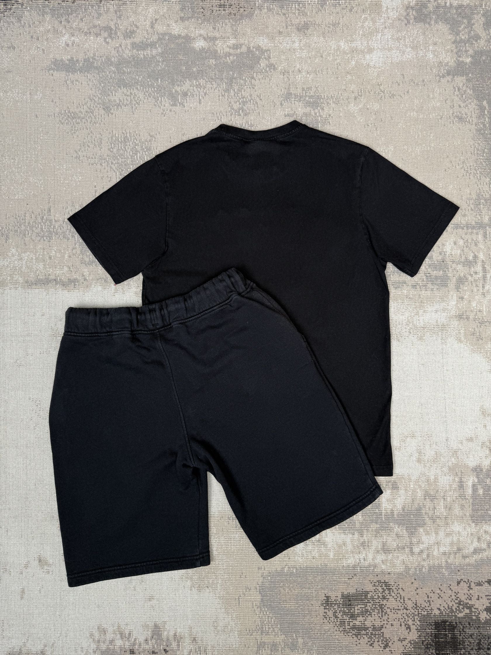 Trapstar Irongate T-Shirt & Shorts Set - Black Trapstar