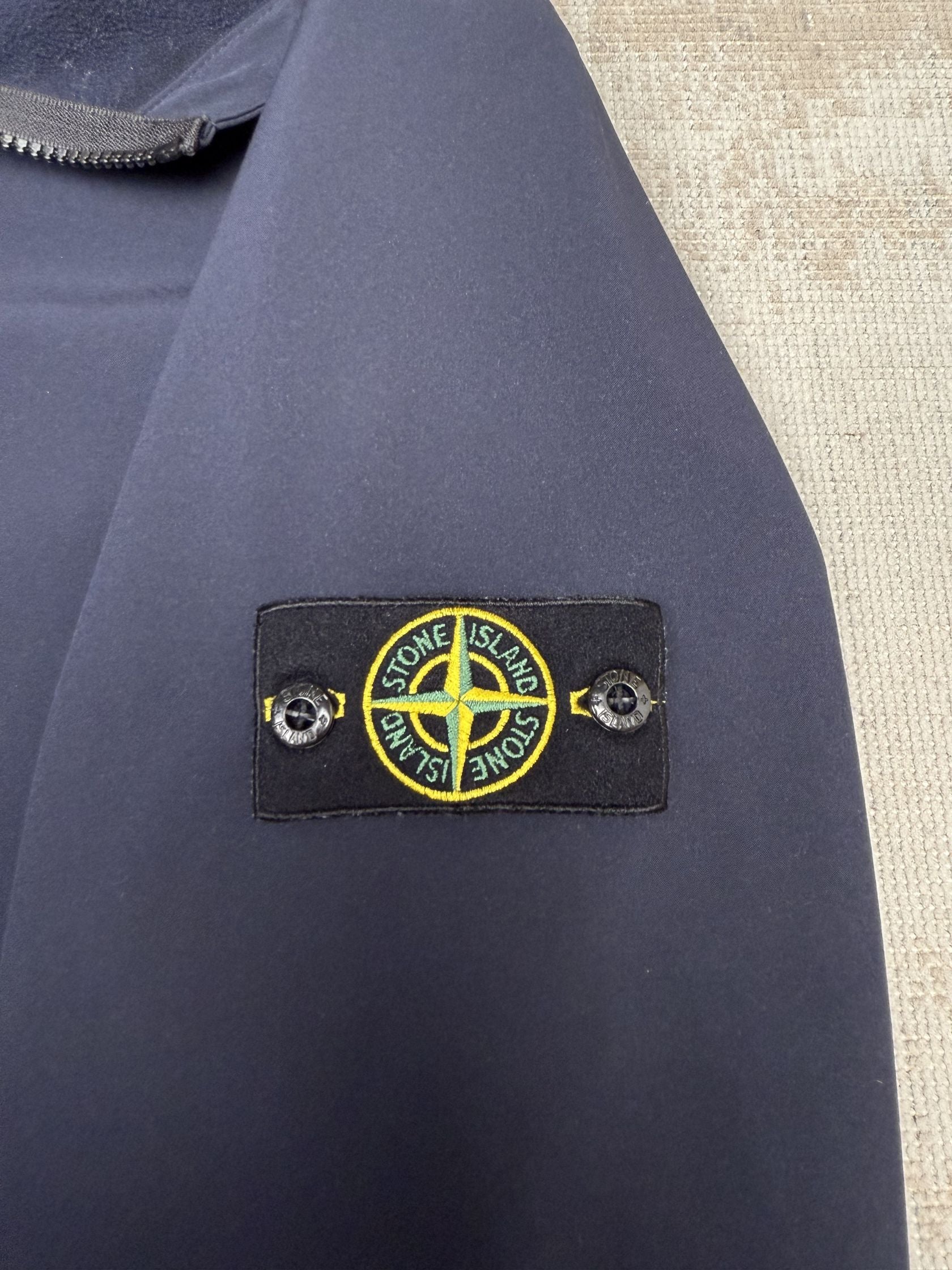 Stone Island Soft Shell-R Jacket - Navy Stone Island