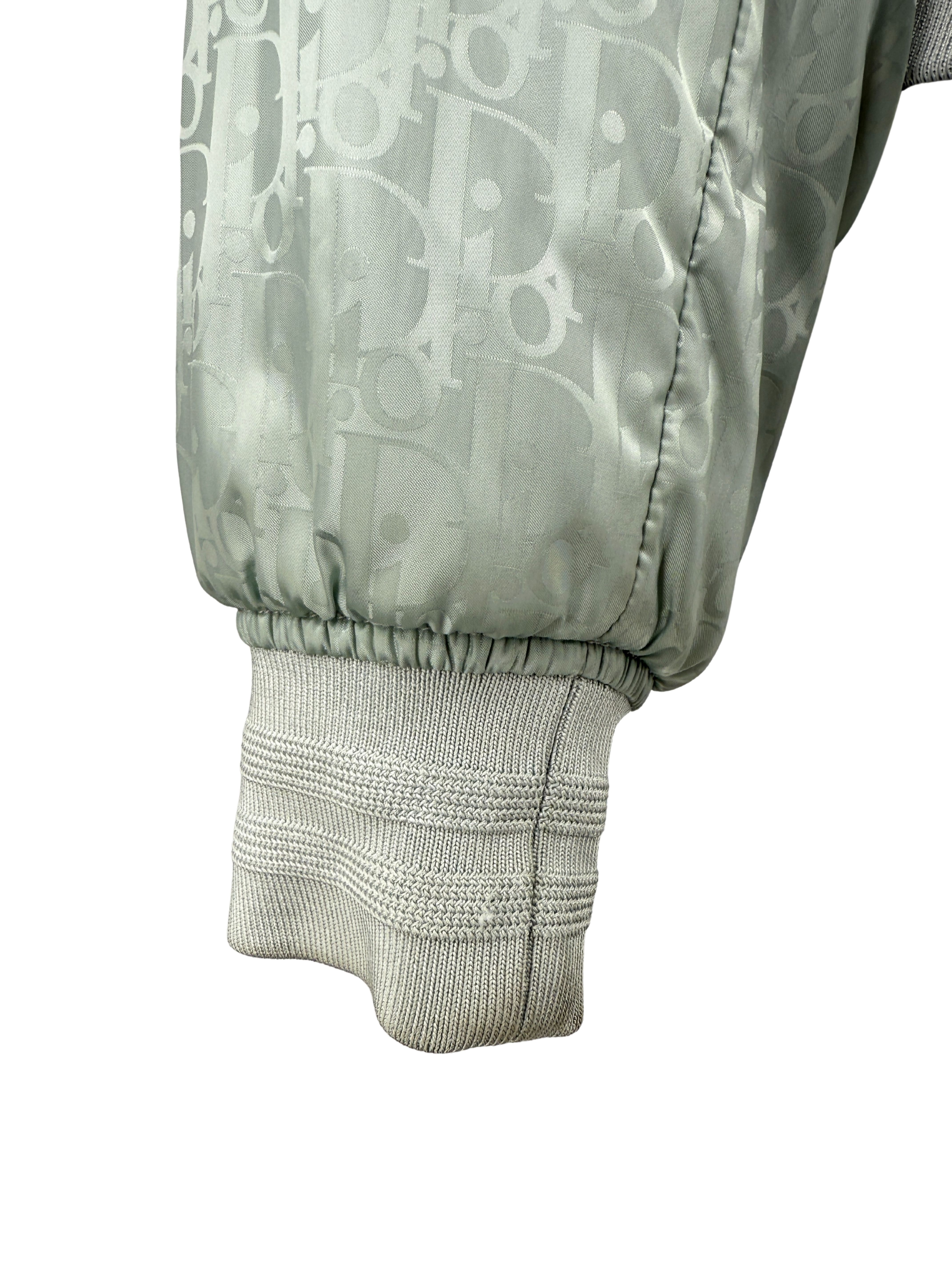 Dior Oblique Reversible Bomber - Light Blue Dior