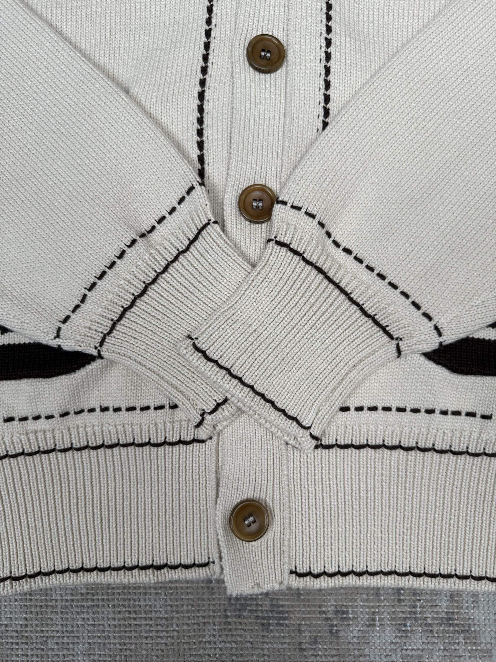 Louis Vuitton Signature Light Cardigan - Beige (Unused)