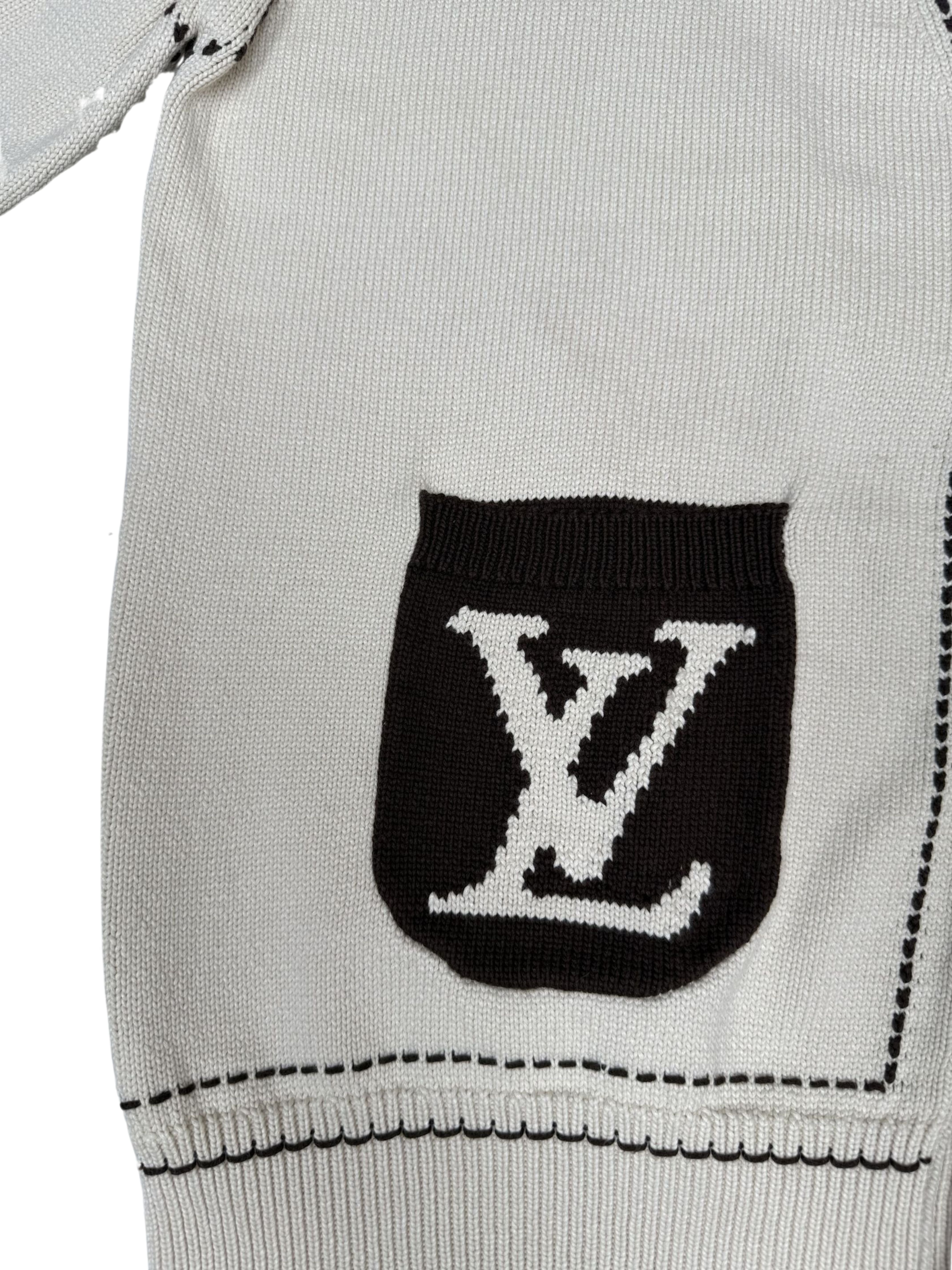 Louis Vuitton Signature Light Cardigan - Beige (Unused)