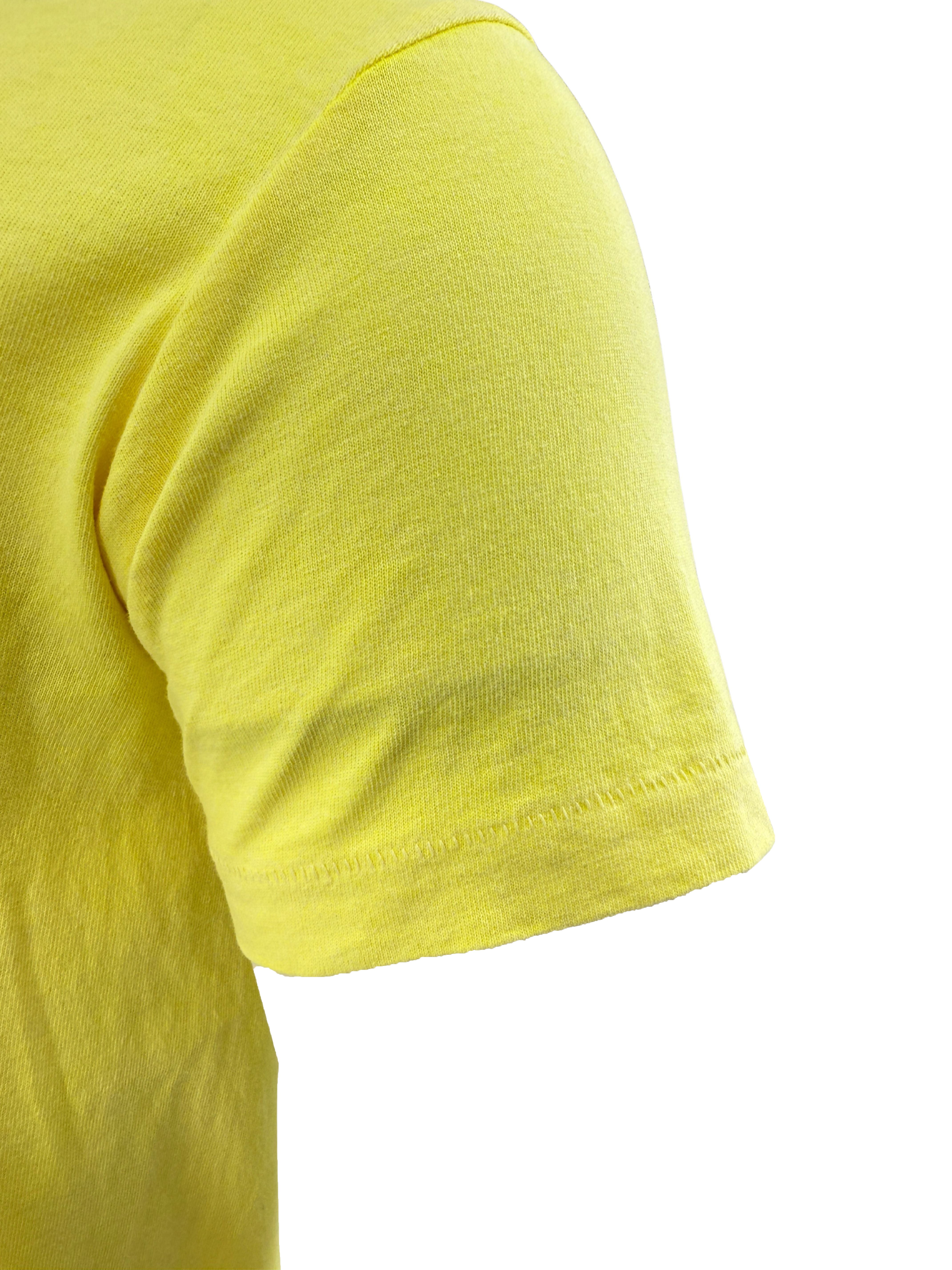 Gallery Dept Logo Print T-shirt - Yellow Gallery Dept