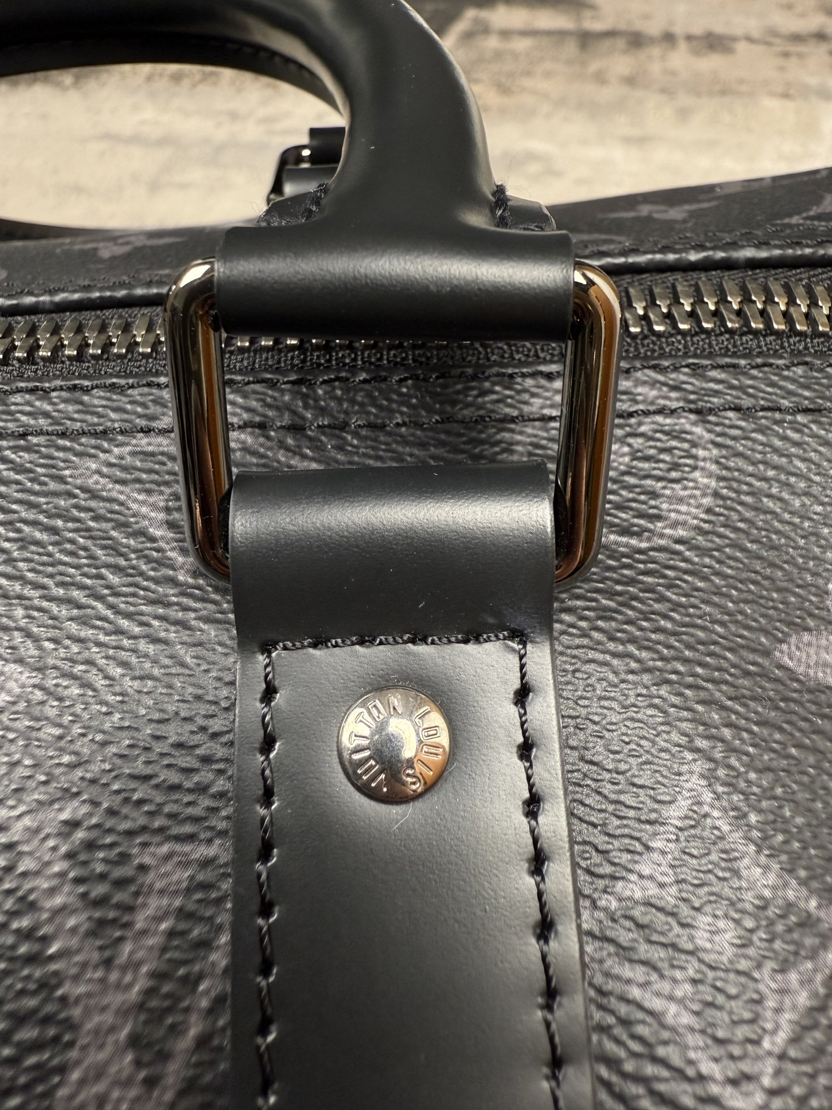 Louis Vuitton 45 Keepal Bag - Grey Louis Vuitton