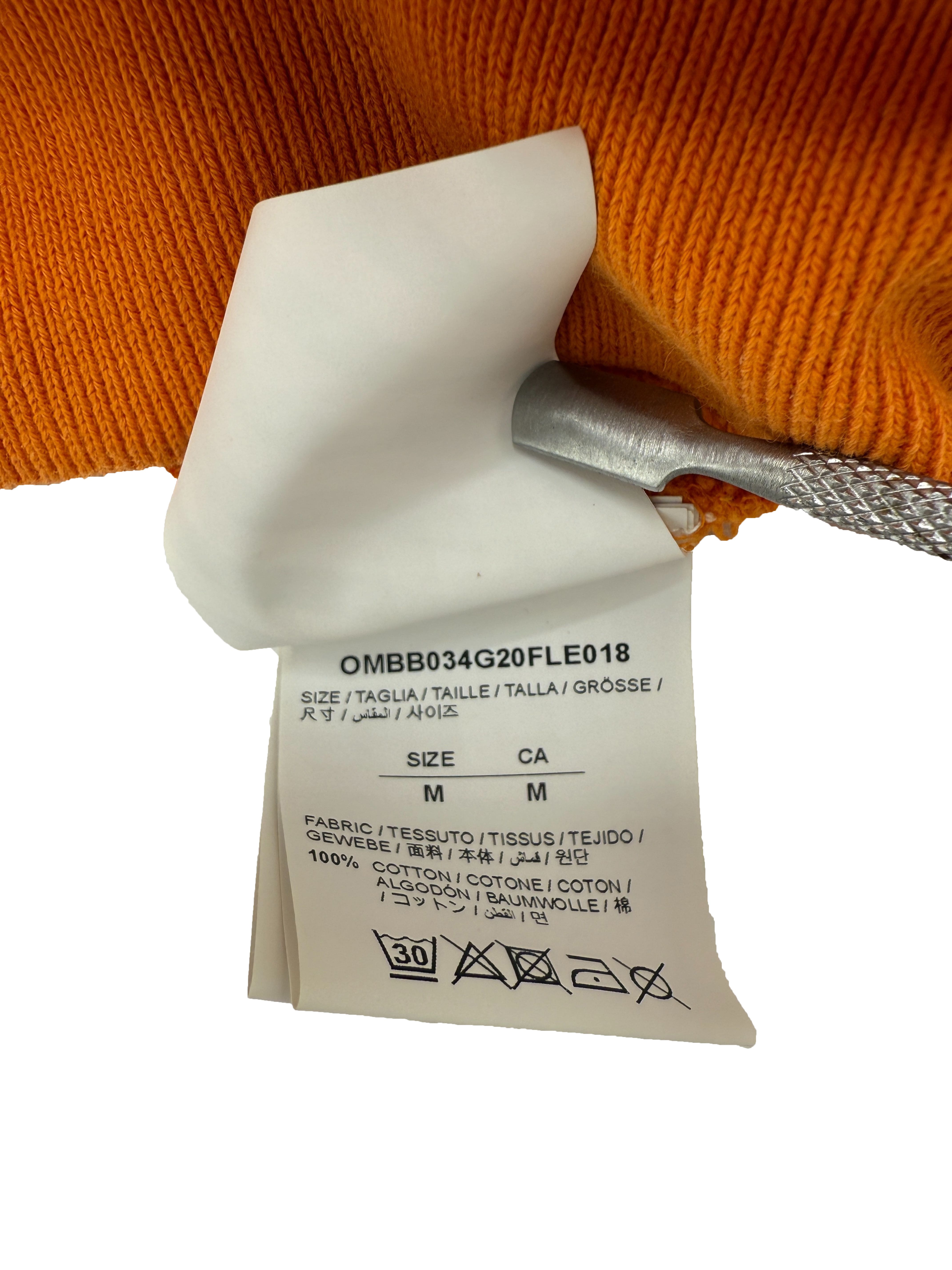 Off-White Tape Arrow Hoodie - Orange