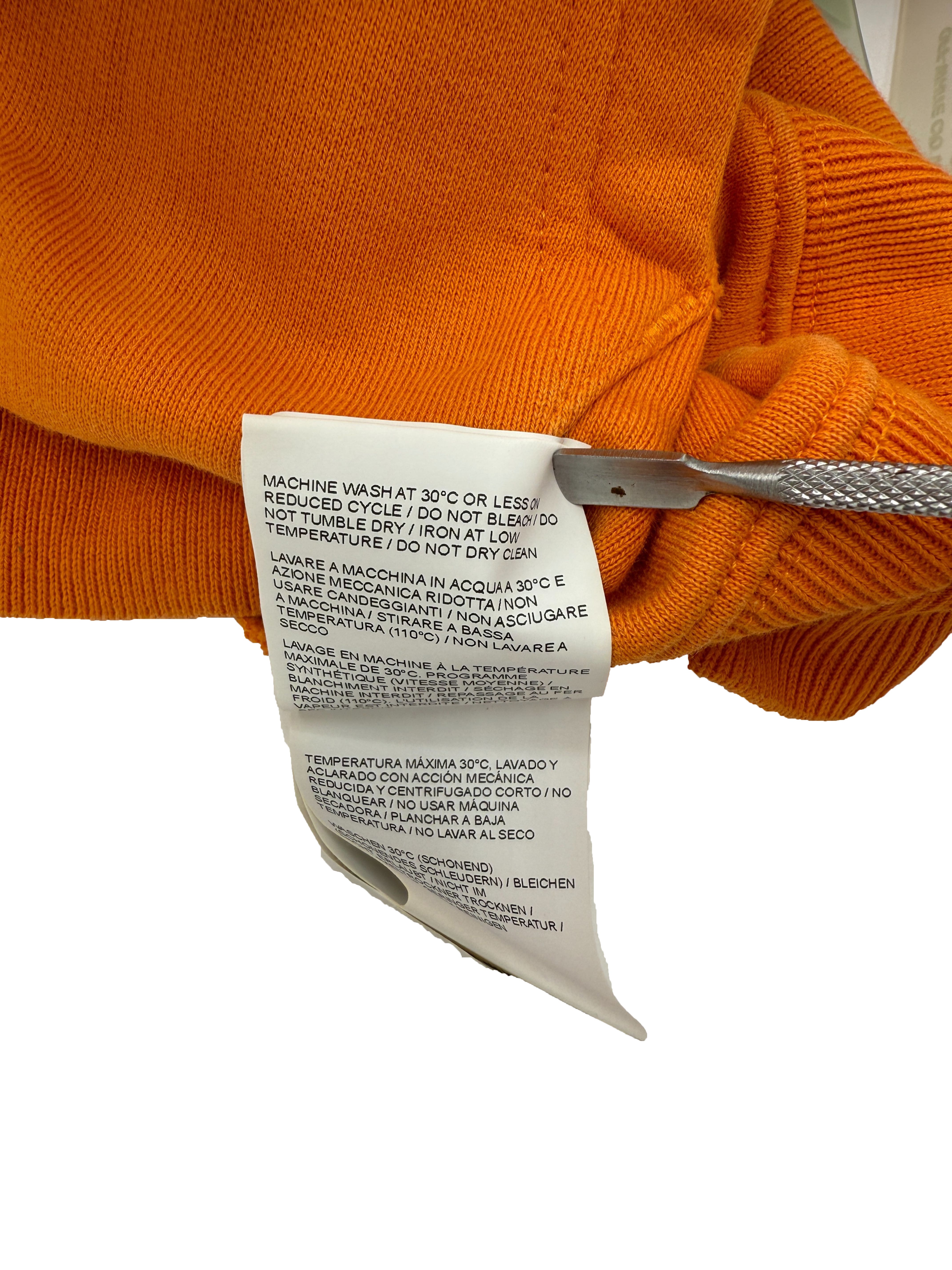 Off-White Tape Arrow Hoodie - Orange