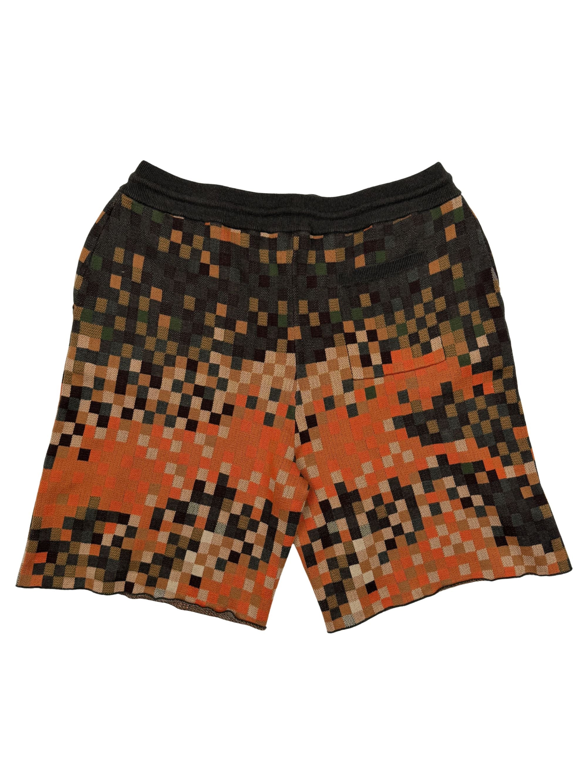 Louis Vuitton Damoflauge Jacquard Cotton Shorts Louis Vuitton