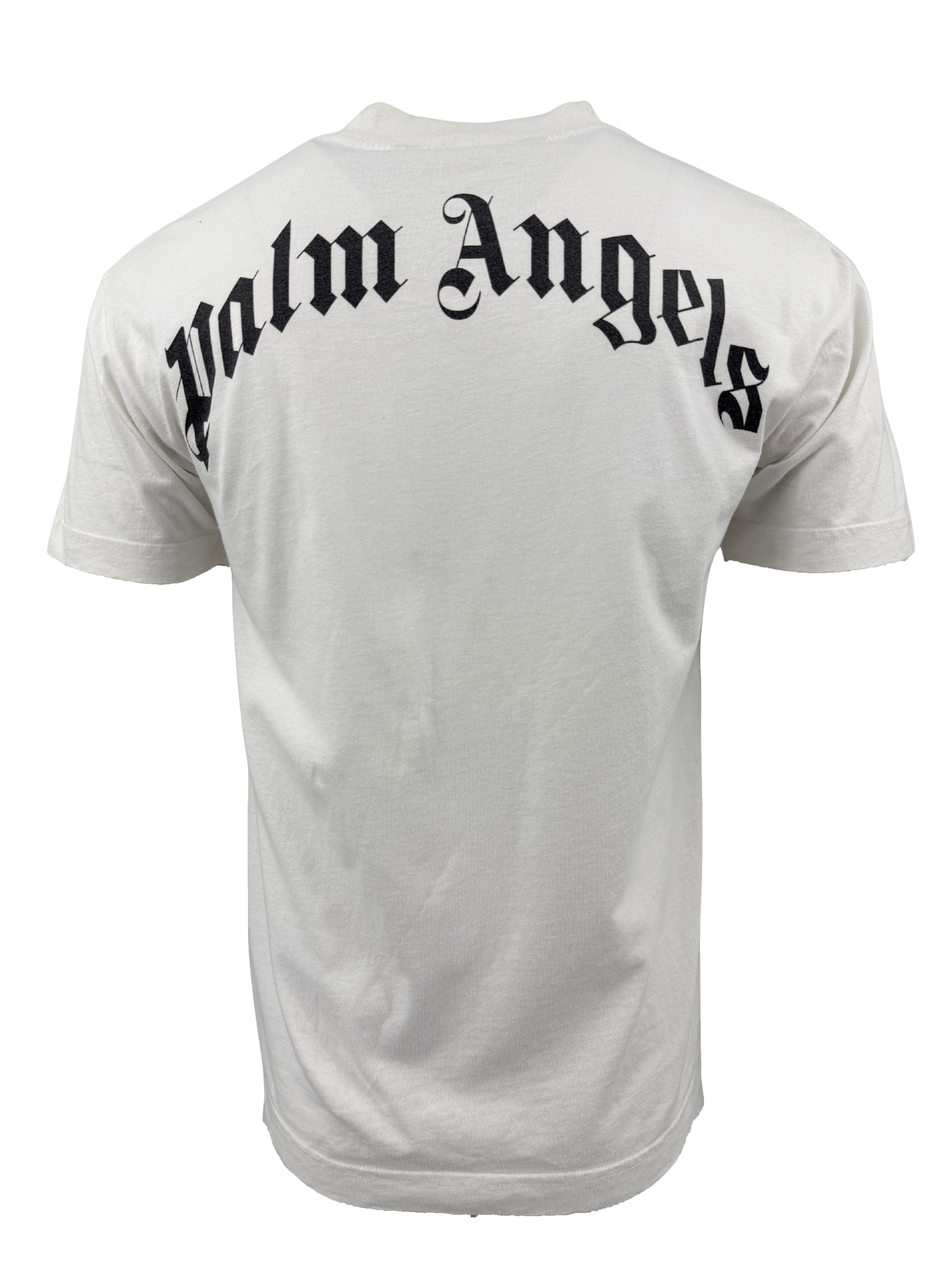 Palm Angels Crocodile T-Shirt - White Palm Angels