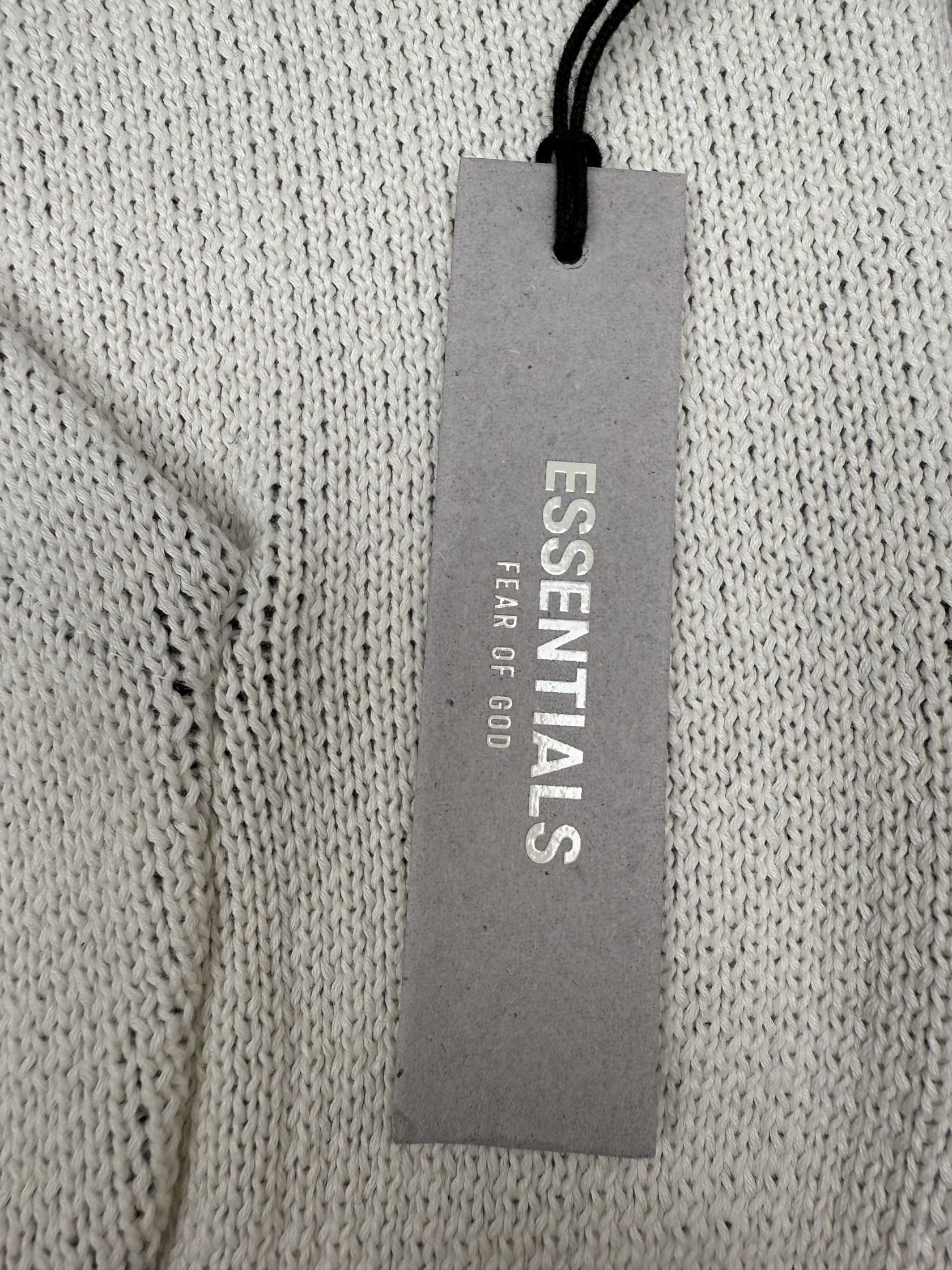 Essentials Fear of God Knit Hoodie - Cream (Unused) Essentials