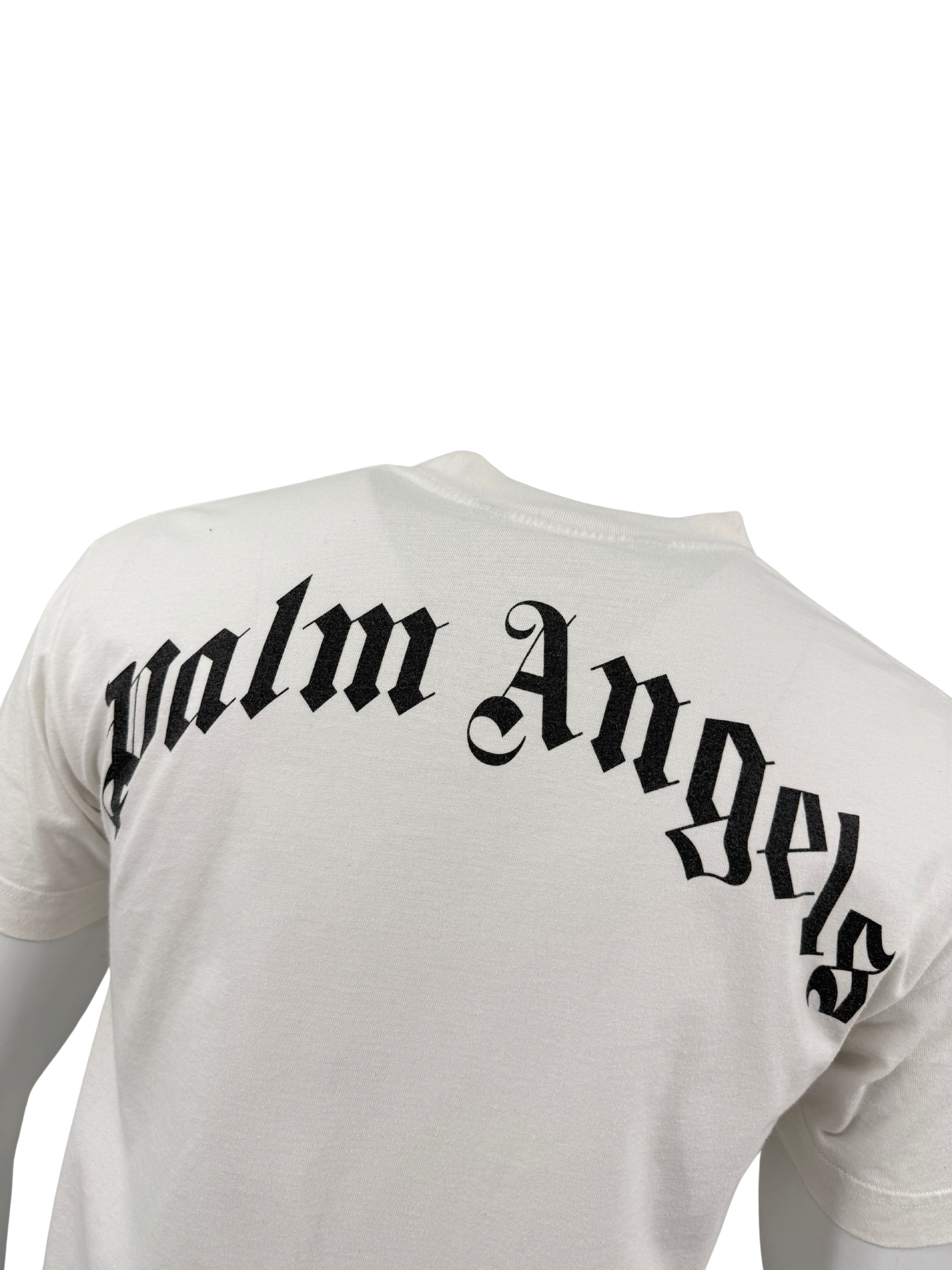 Palm Angels Crocodile T-Shirt - White Palm Angels