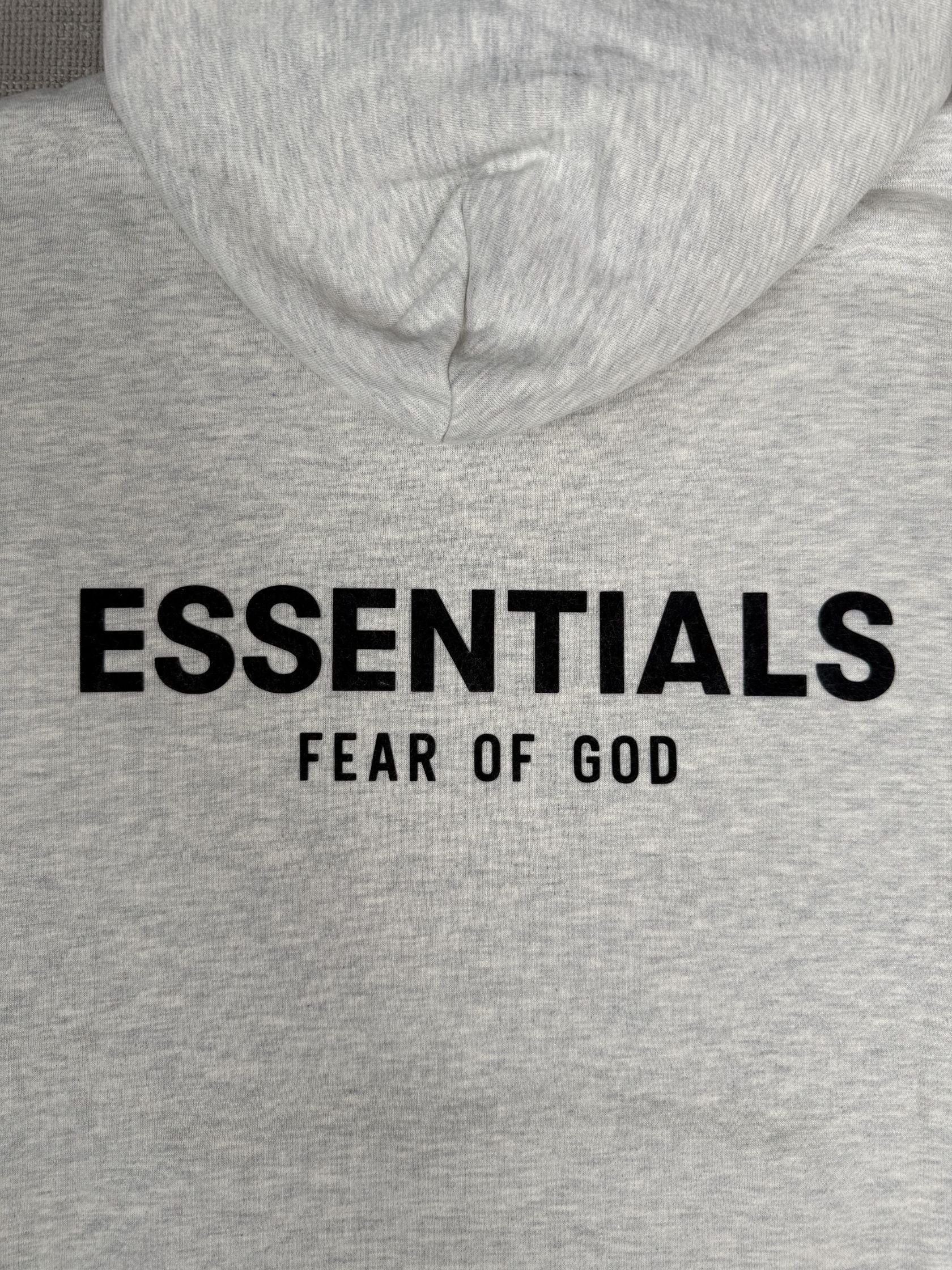 Essentials Fear of God Hoodie - Light Oatmeal (Unused) Essentials