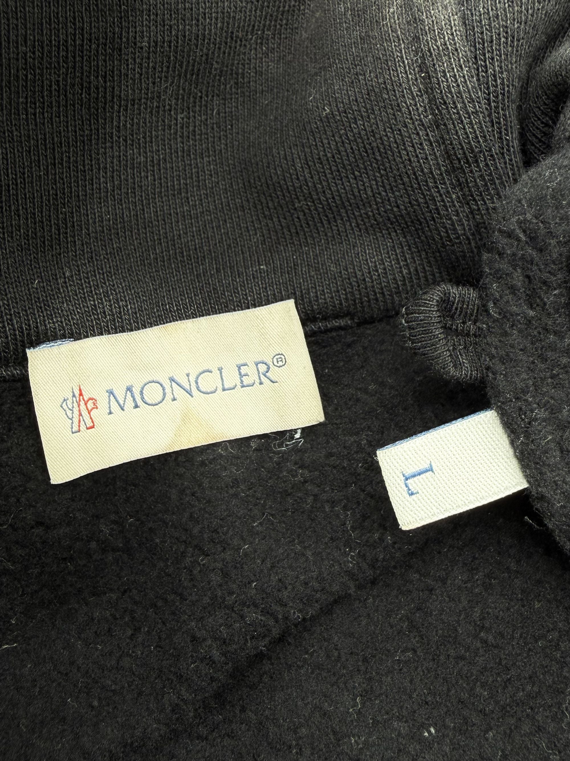 Moncler Double Badge Zip Up Hoodie Moncler