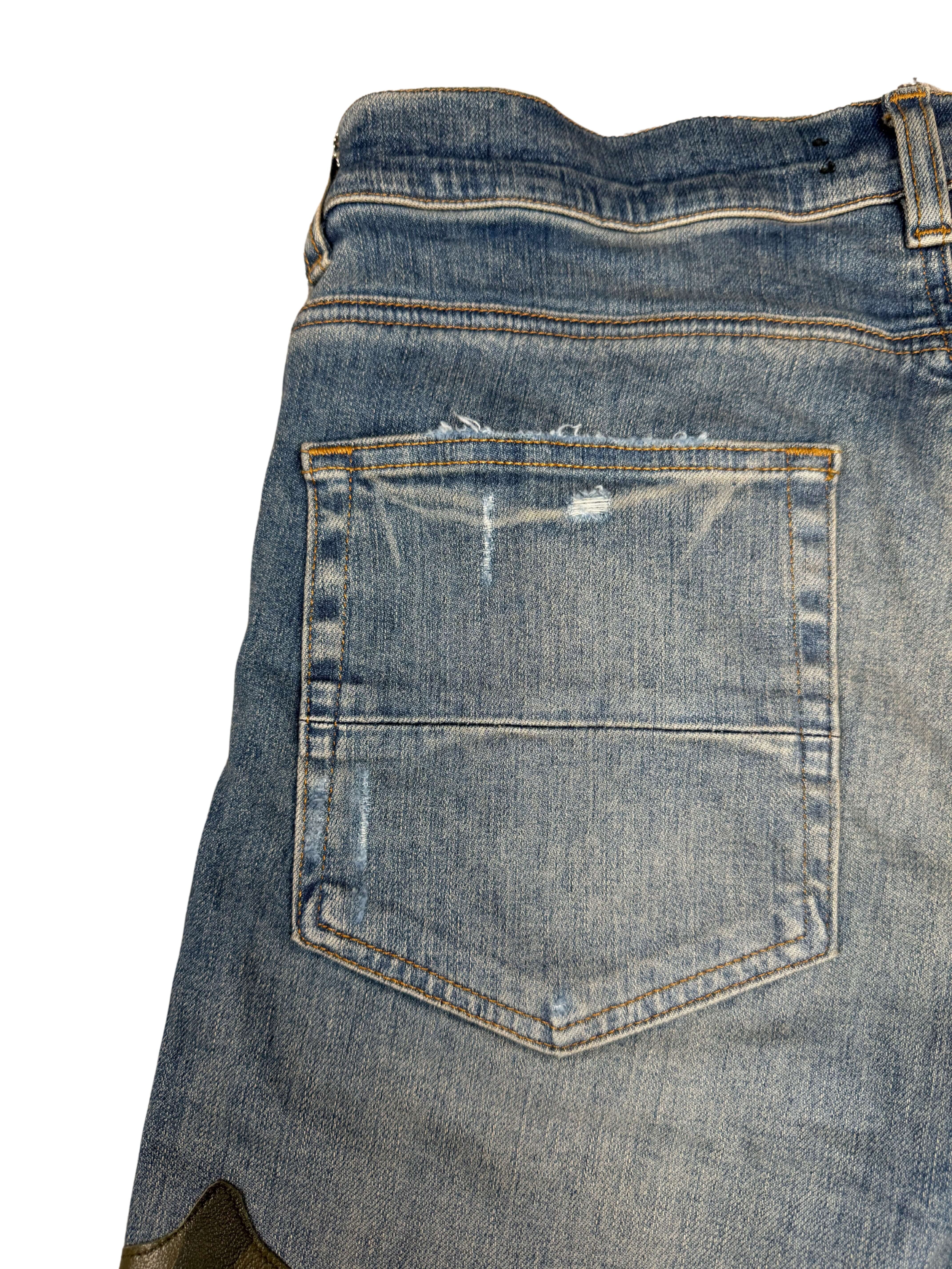 Amiri Bone Jeans - Blue Denim