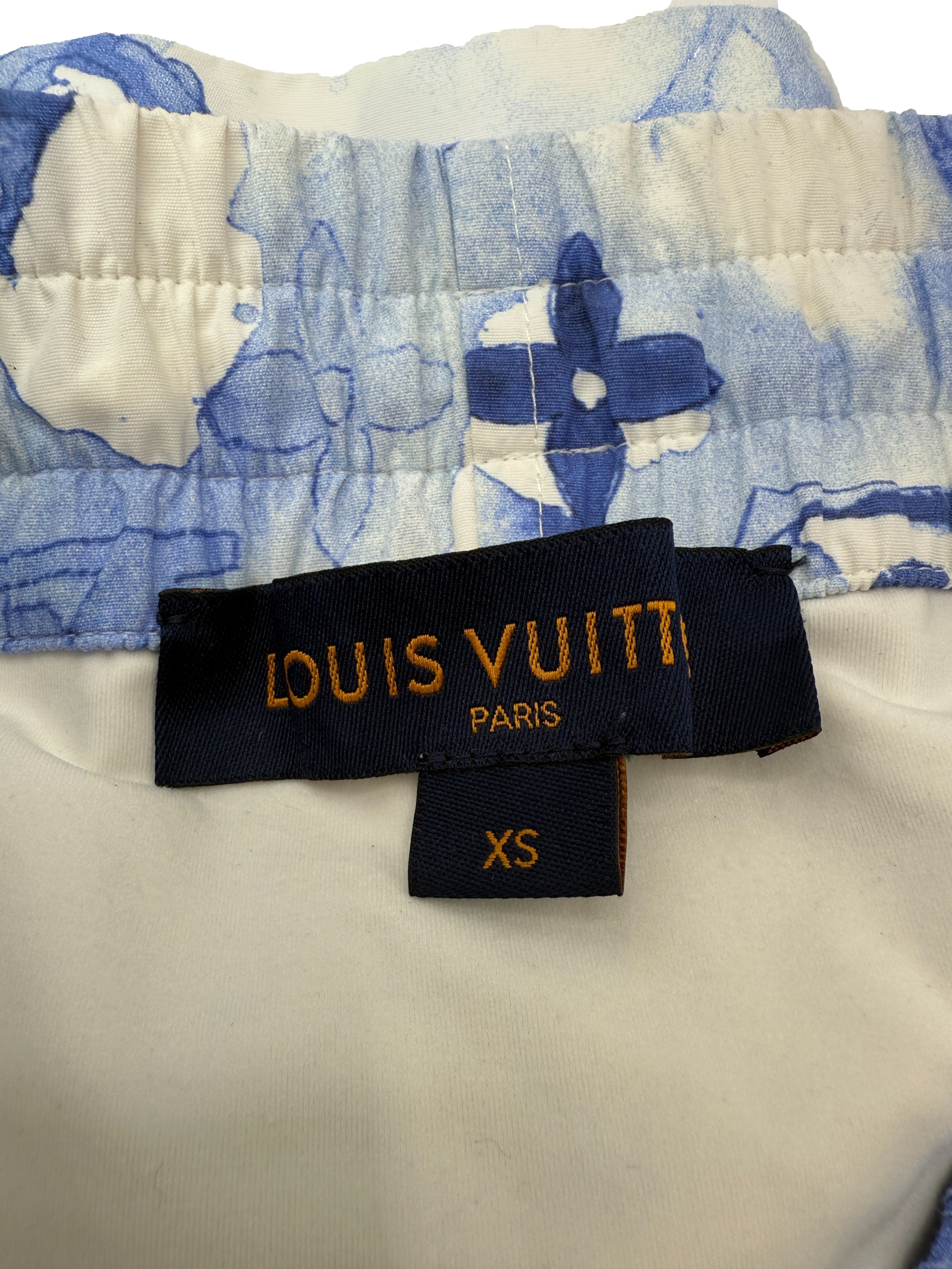 Louis Vuitton Monogram Watercolour Swim Shorts - Blue Louis Vuitton