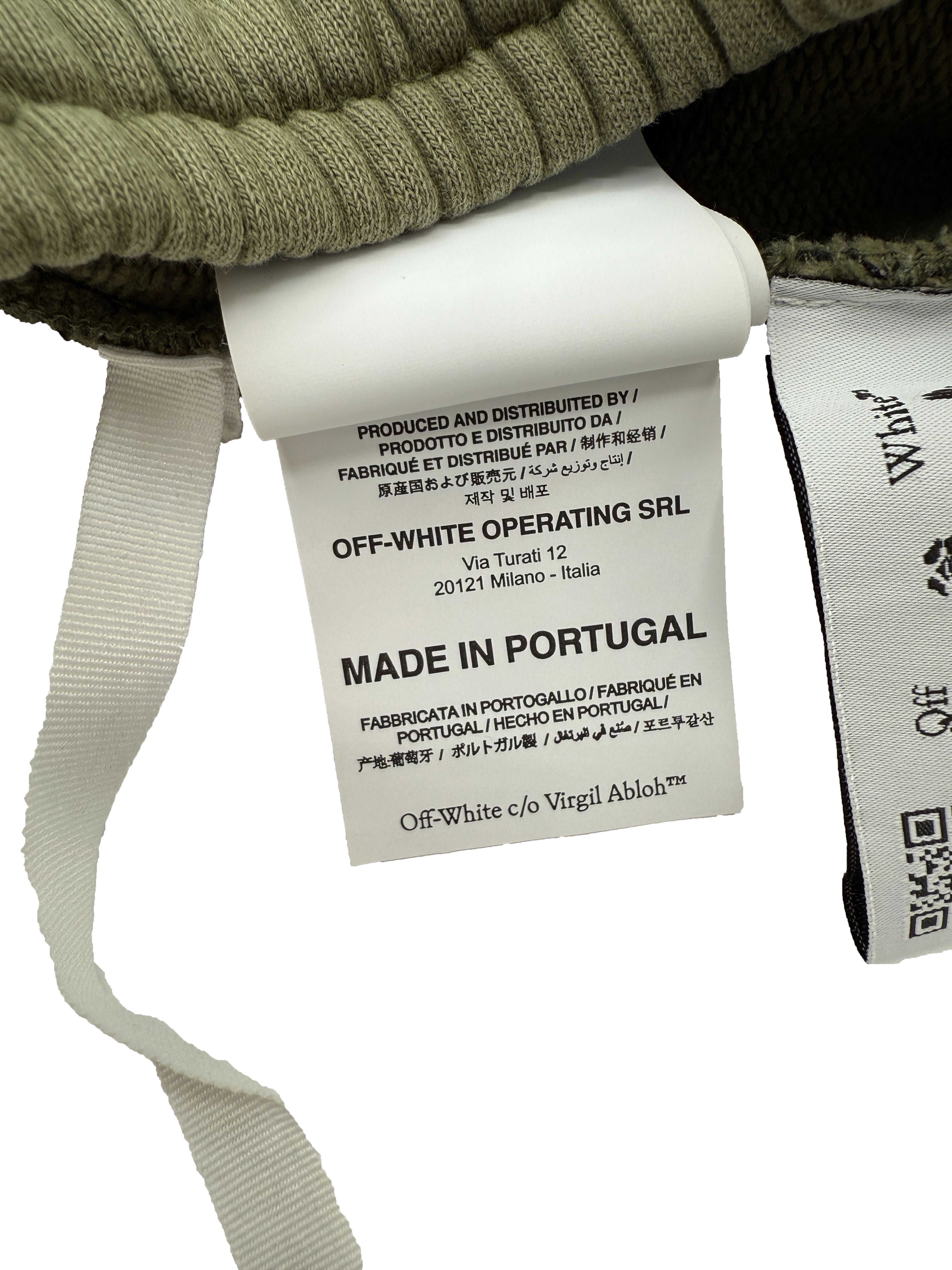 Off-White Arrow Joggers - Khaki Off-White