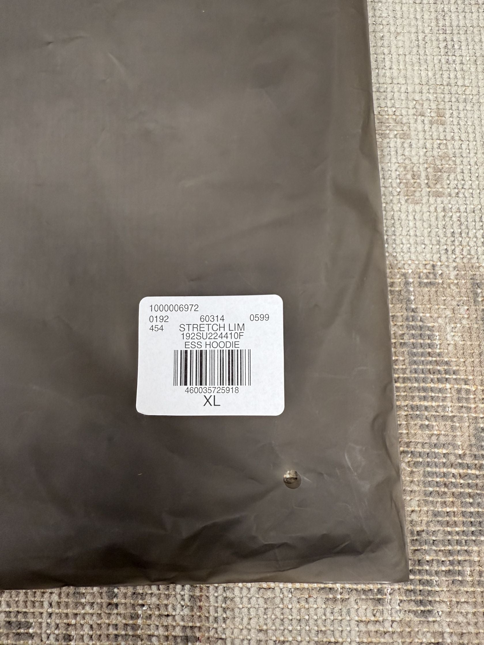 Essentials Fear of God Hoodie -Stretch Limo (Unused) Essentials