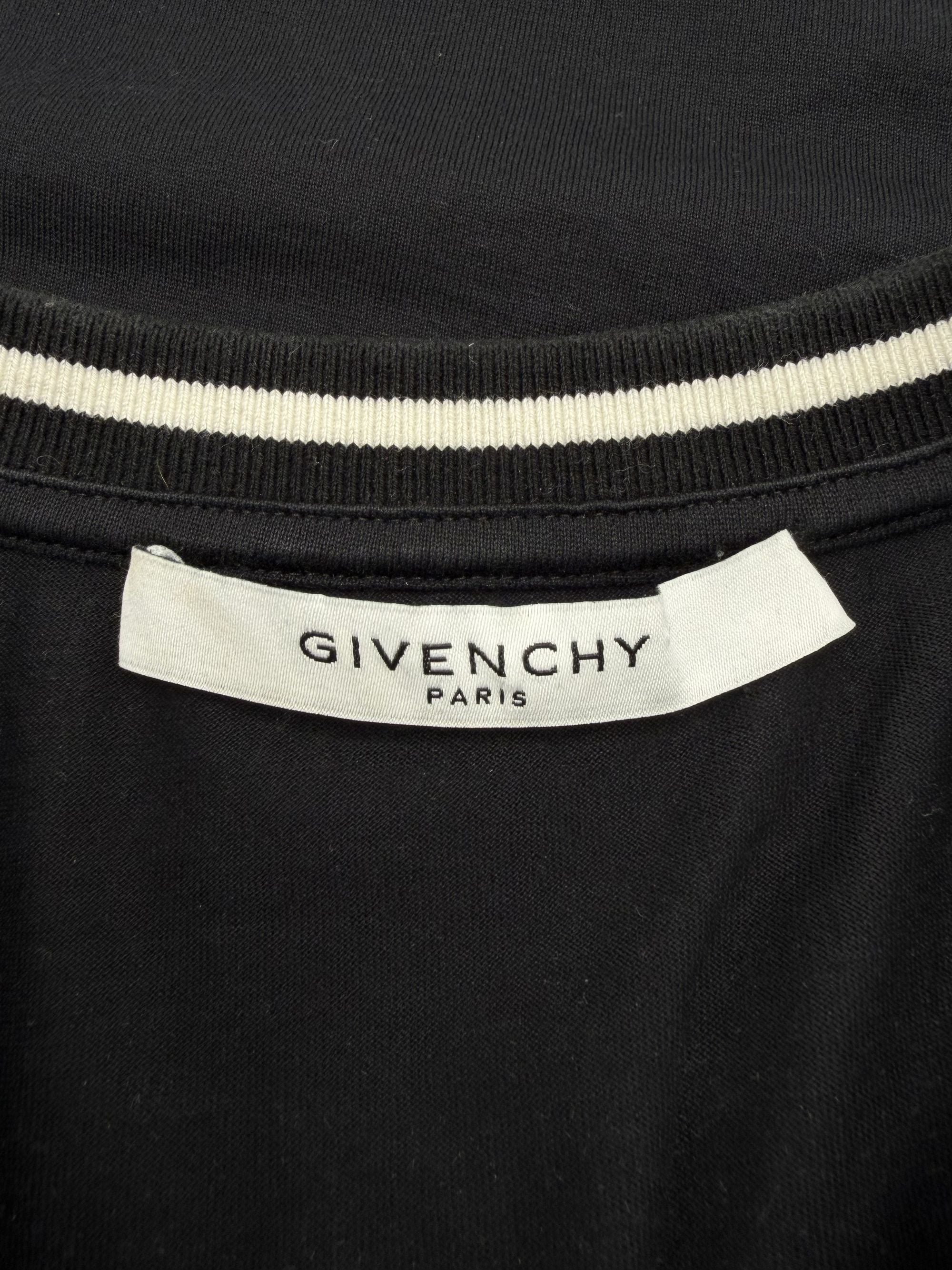 Givenchy Paris Wrap Logo T-Shirt - Black Givenchy
