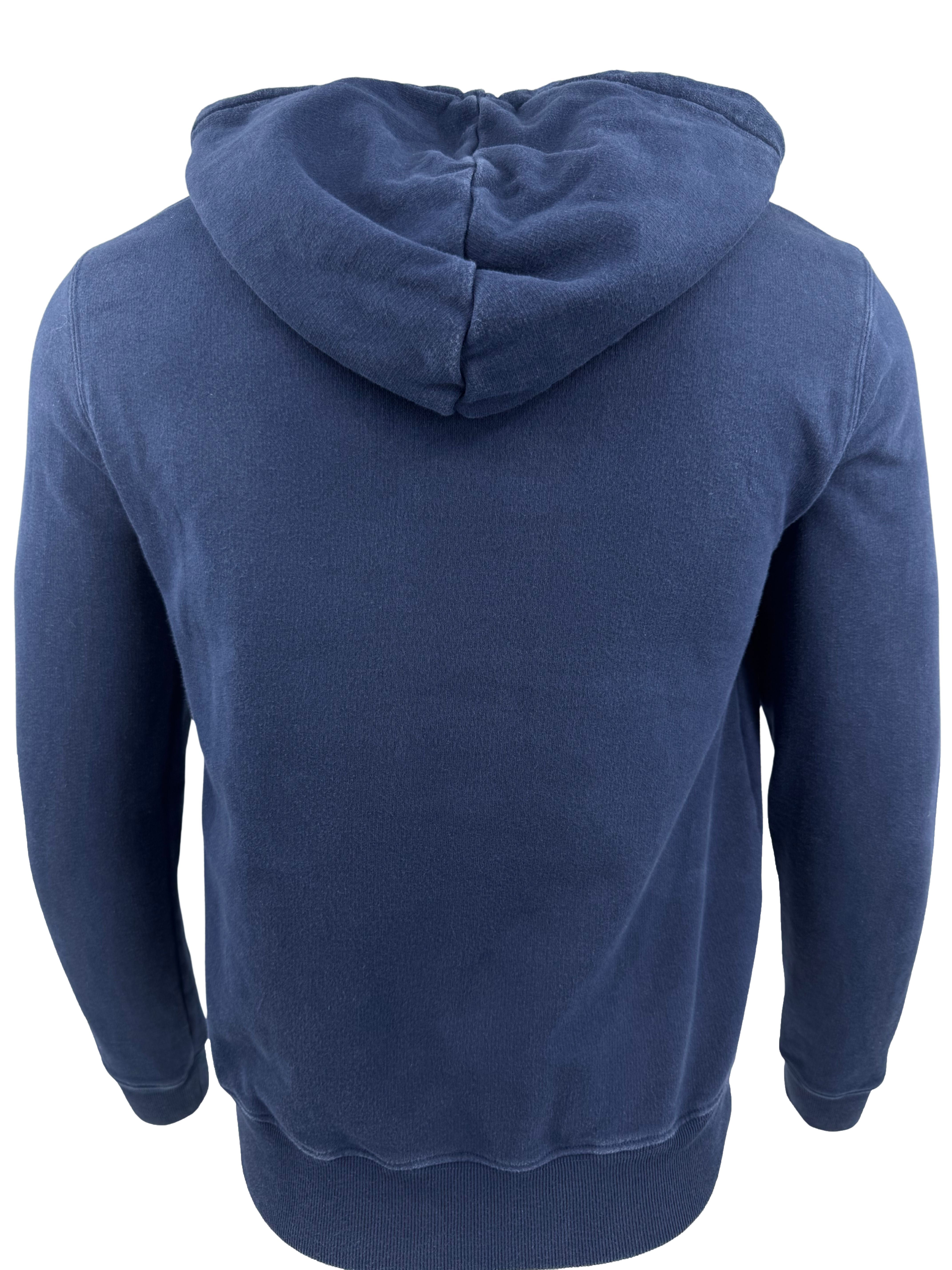 Lanvin Paris Embroidered Logo Hoodie - Navy Lanvin