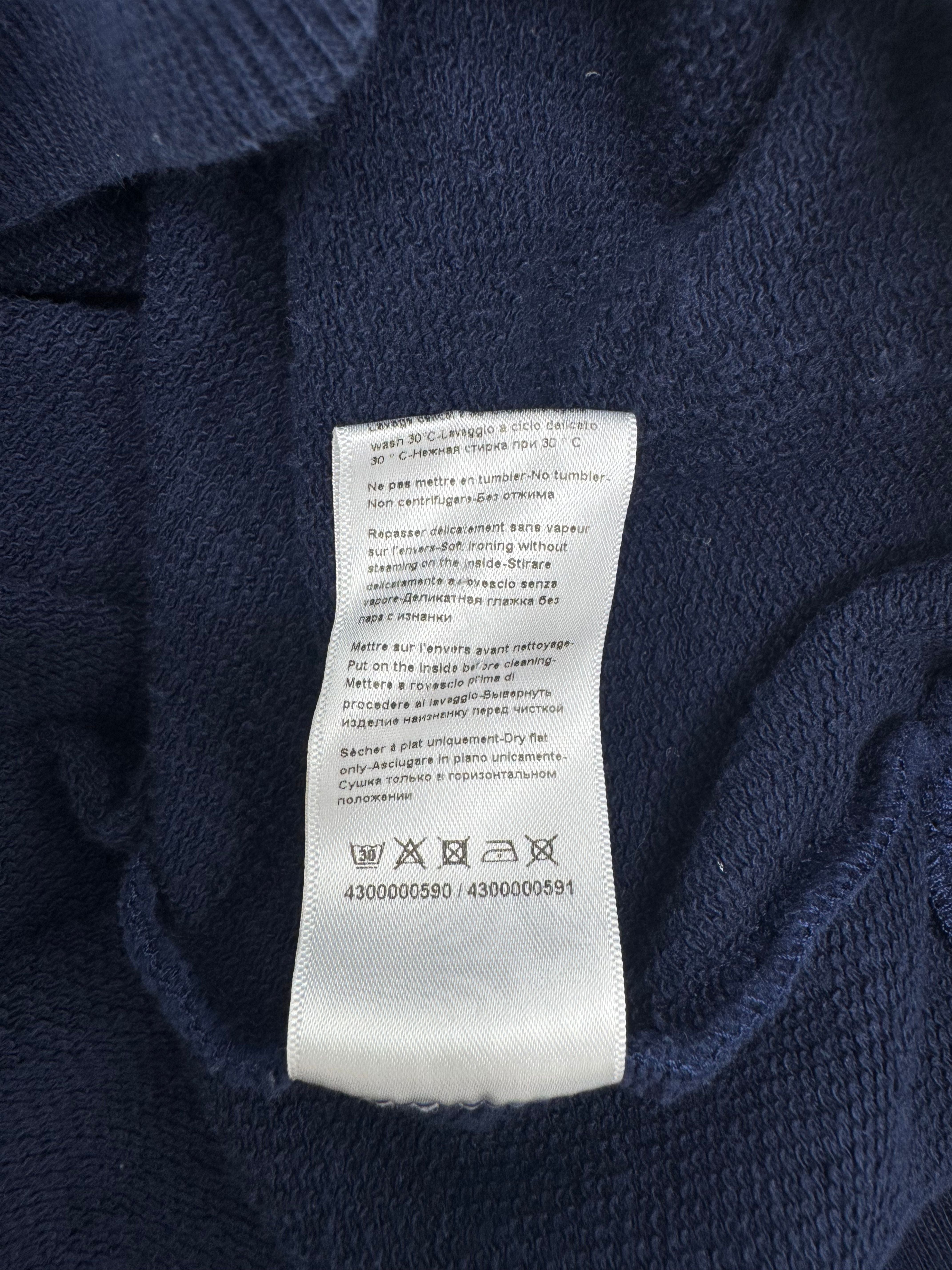 Lanvin Paris Embroidered Logo Hoodie - Navy Lanvin