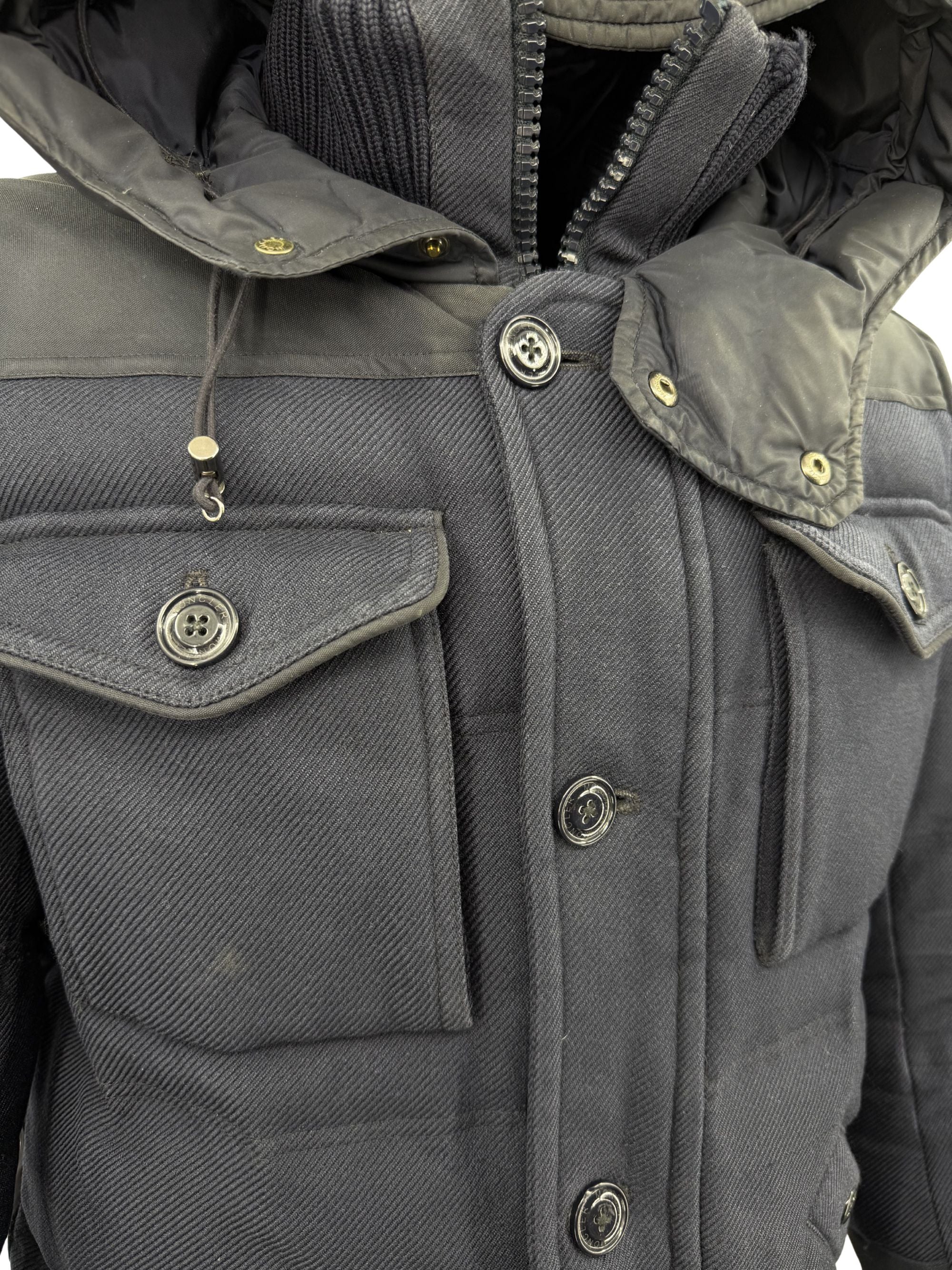 Moncler Republique Down Jacket - Navy Moncler