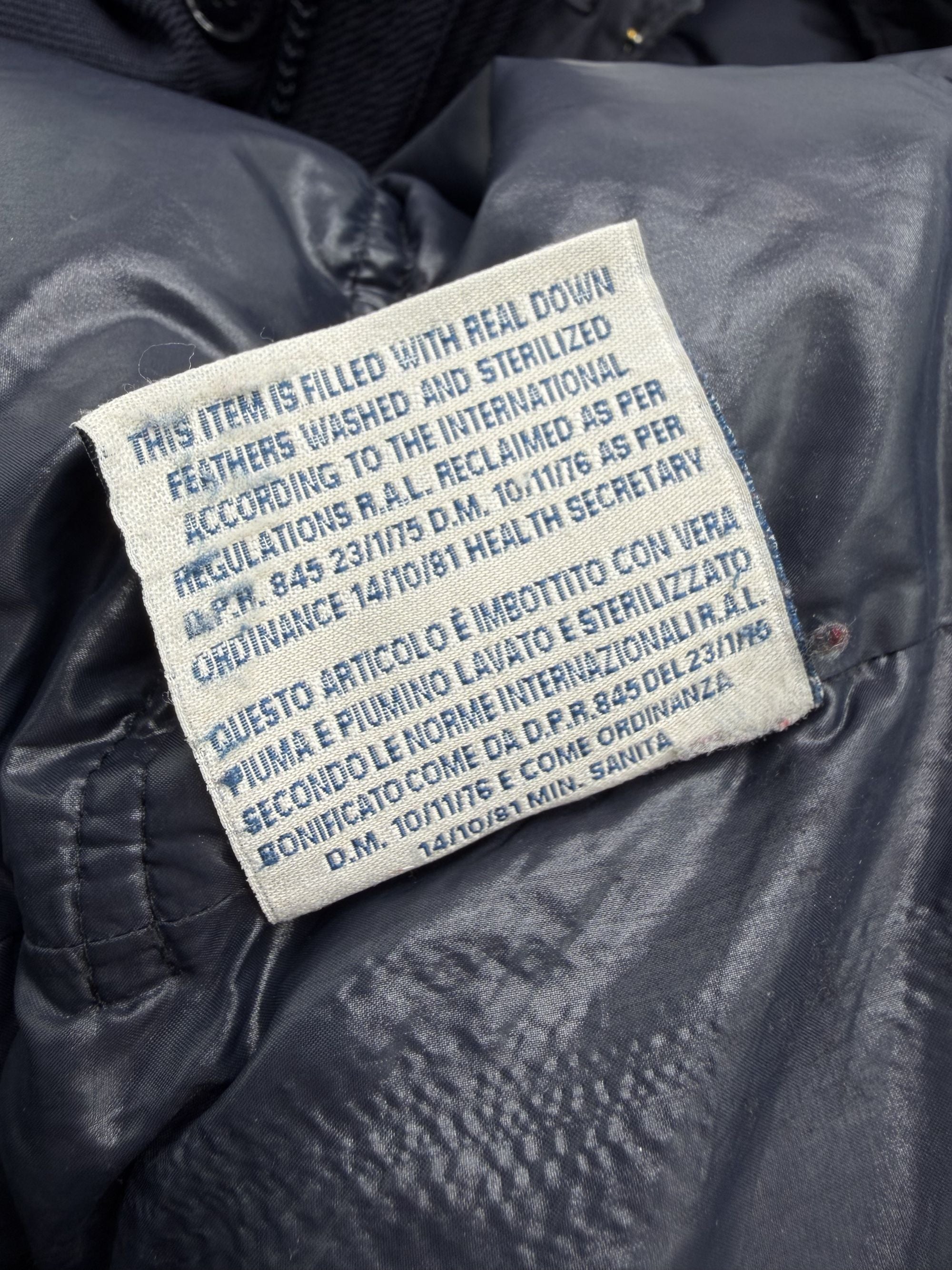 Moncler Republique Down Jacket - Navy Moncler