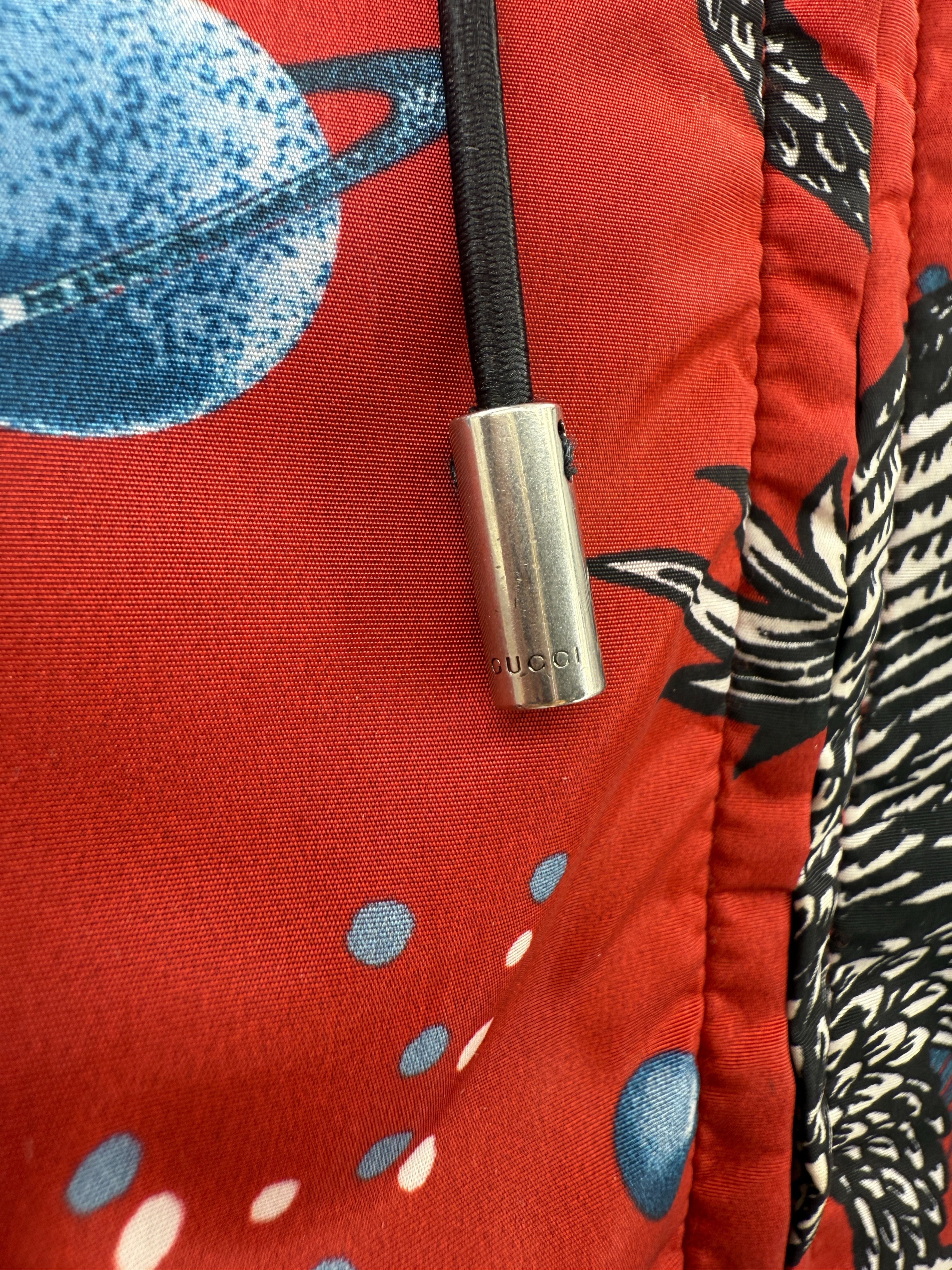 Gucci Space Animals Windbreaker Jacket - Red