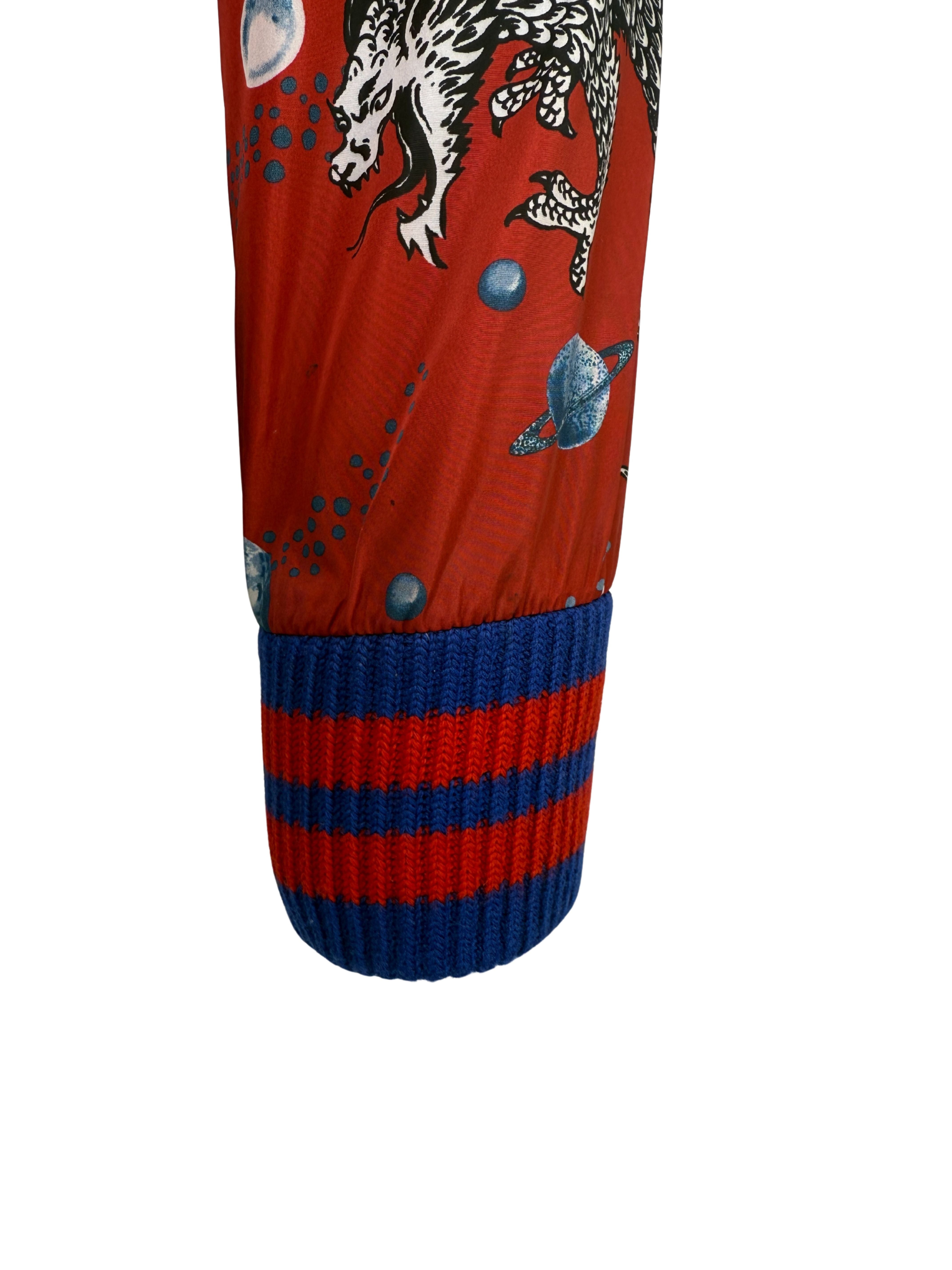 Gucci Space Animals Windbreaker Jacket - Red