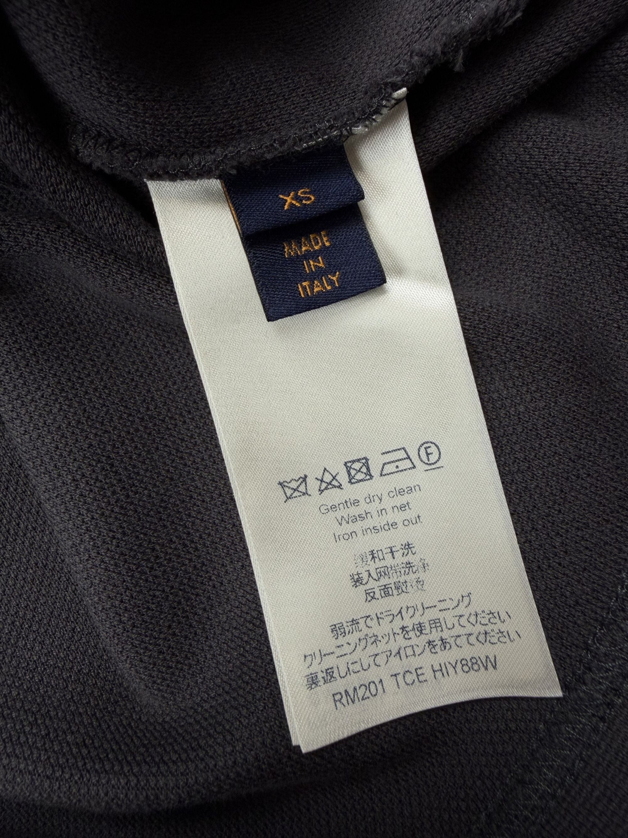 Louis Vuitton Embroidered Logo T-Shirt - Grey Louis Vuitton