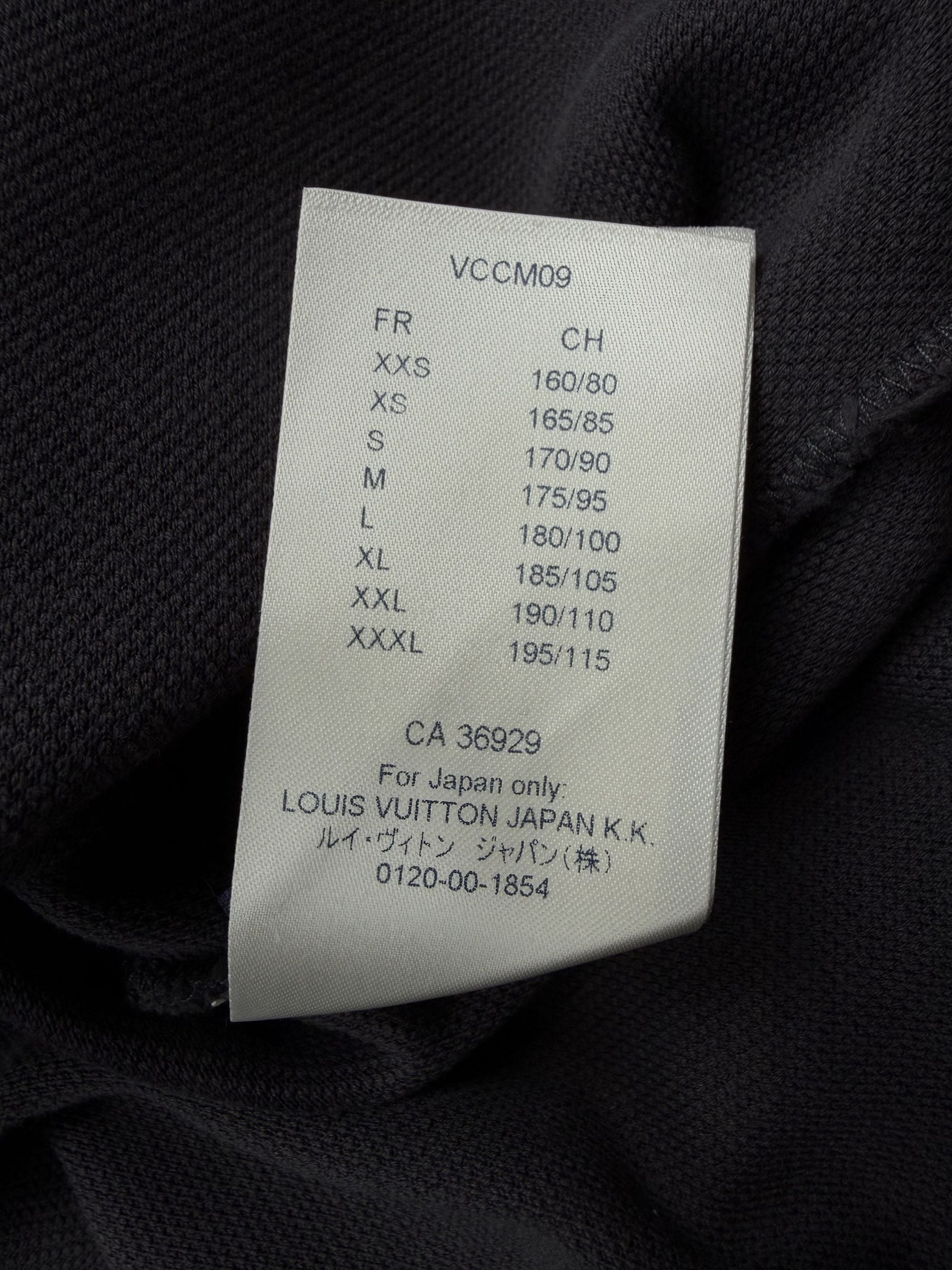 Louis Vuitton Embroidered Logo T-Shirt - Grey Louis Vuitton