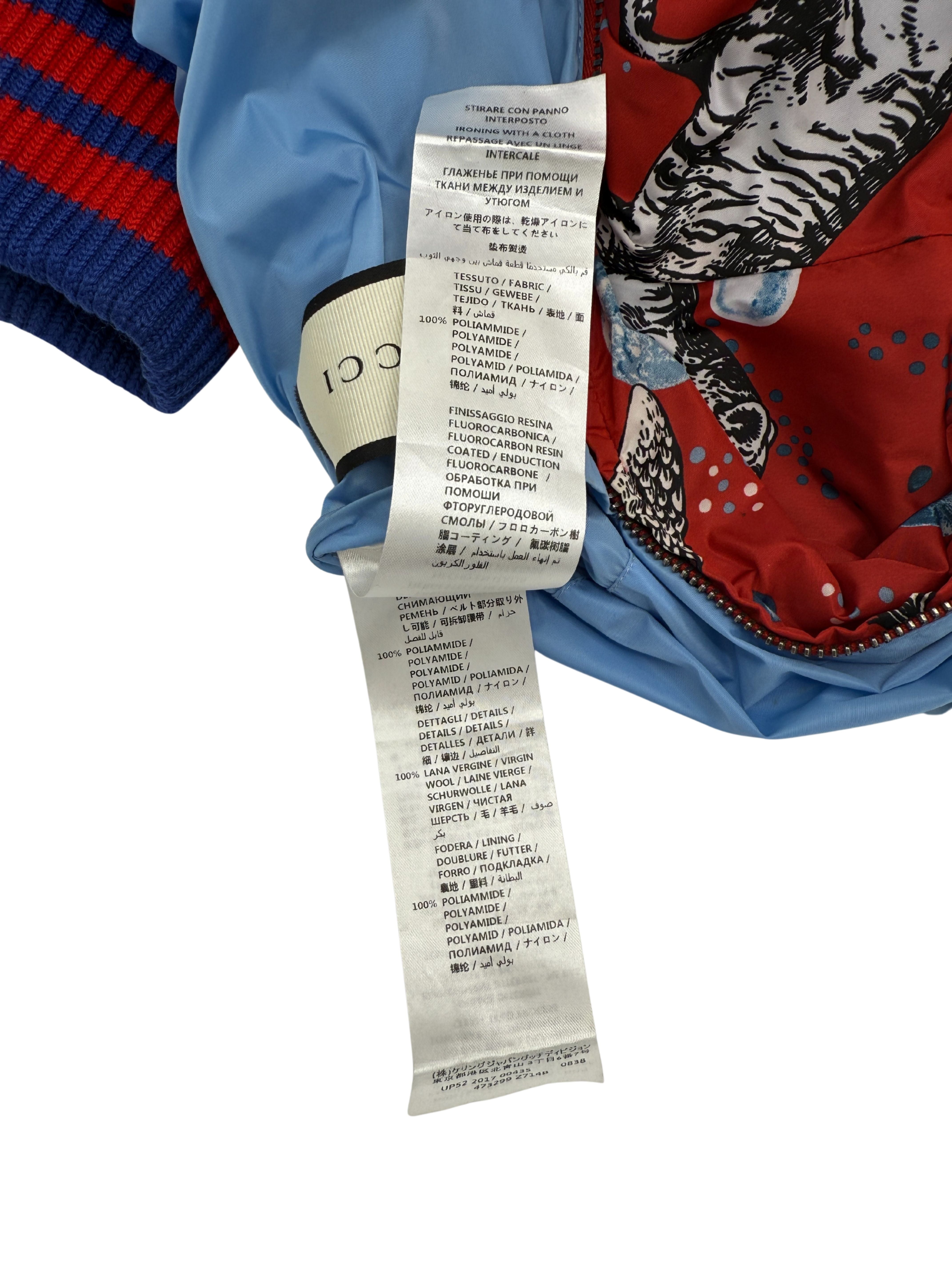 Gucci Space Animals Windbreaker Jacket - Red