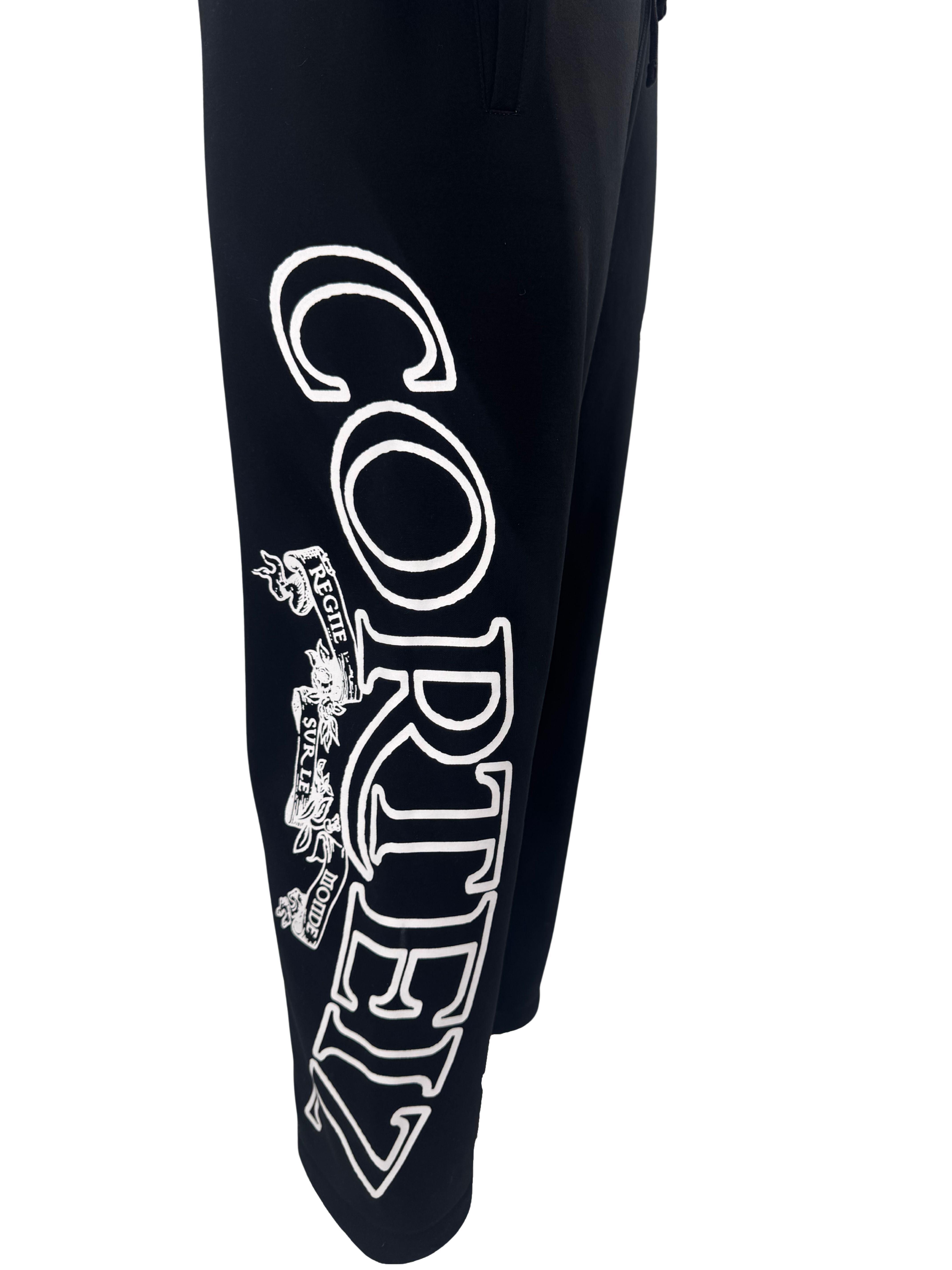 Corteiz Superior Royale Straight Leg Tracksuit - Black (Unused)