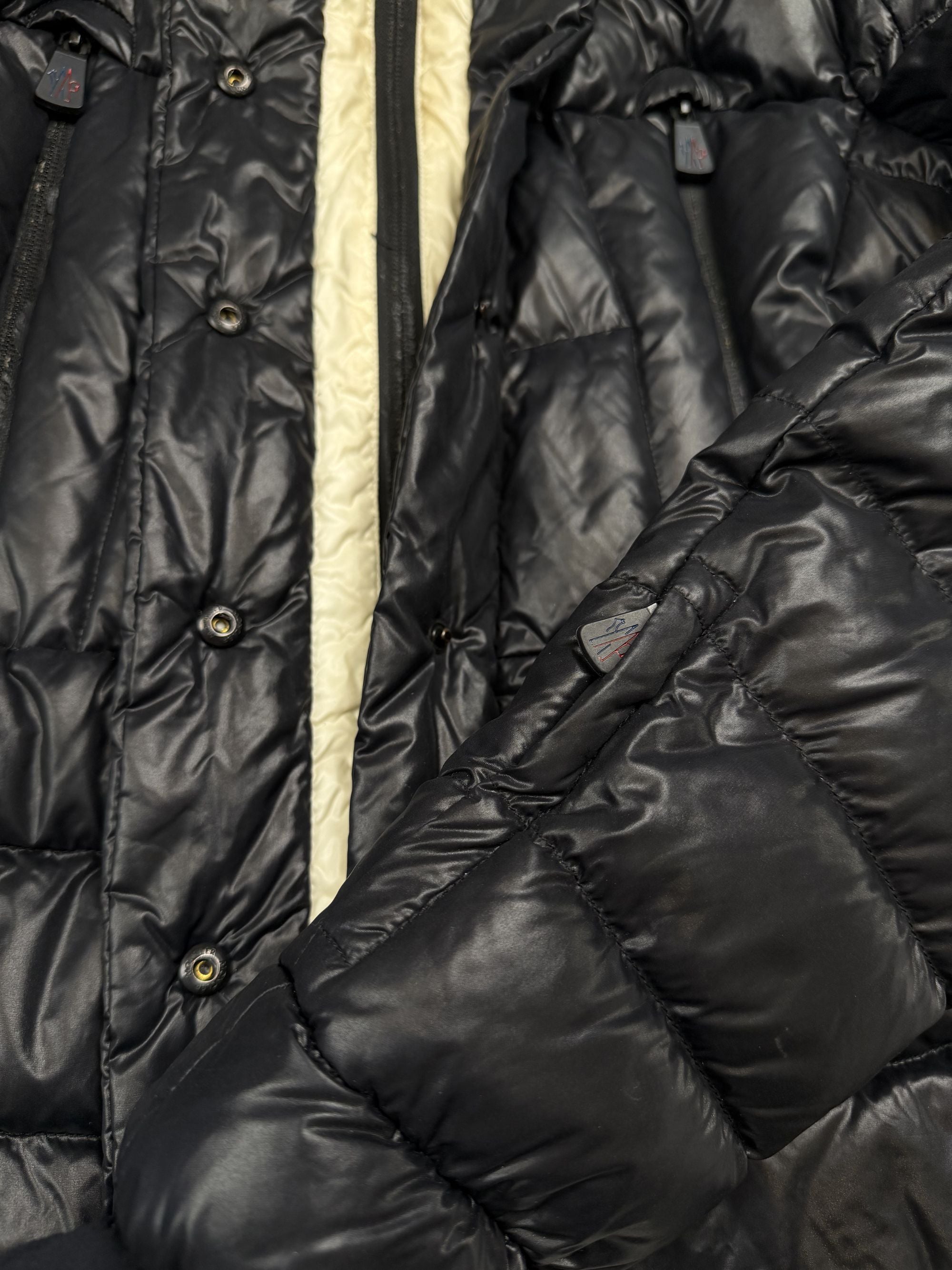 Moncler Grenoble Beverhill Fur Down Jacket - Black Moncler